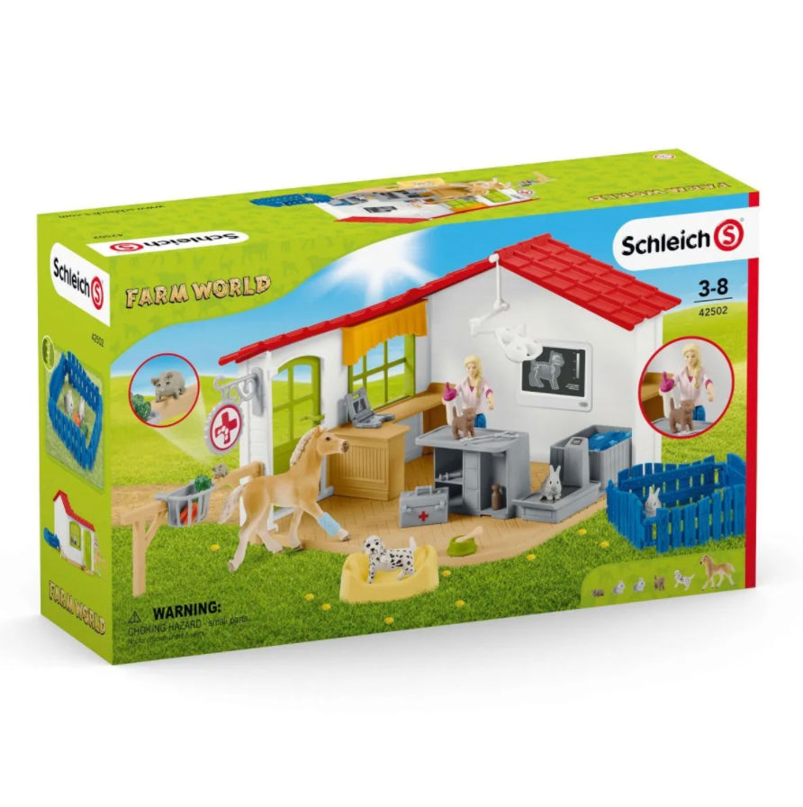 Schleich Veterinarian Practise w/Pets