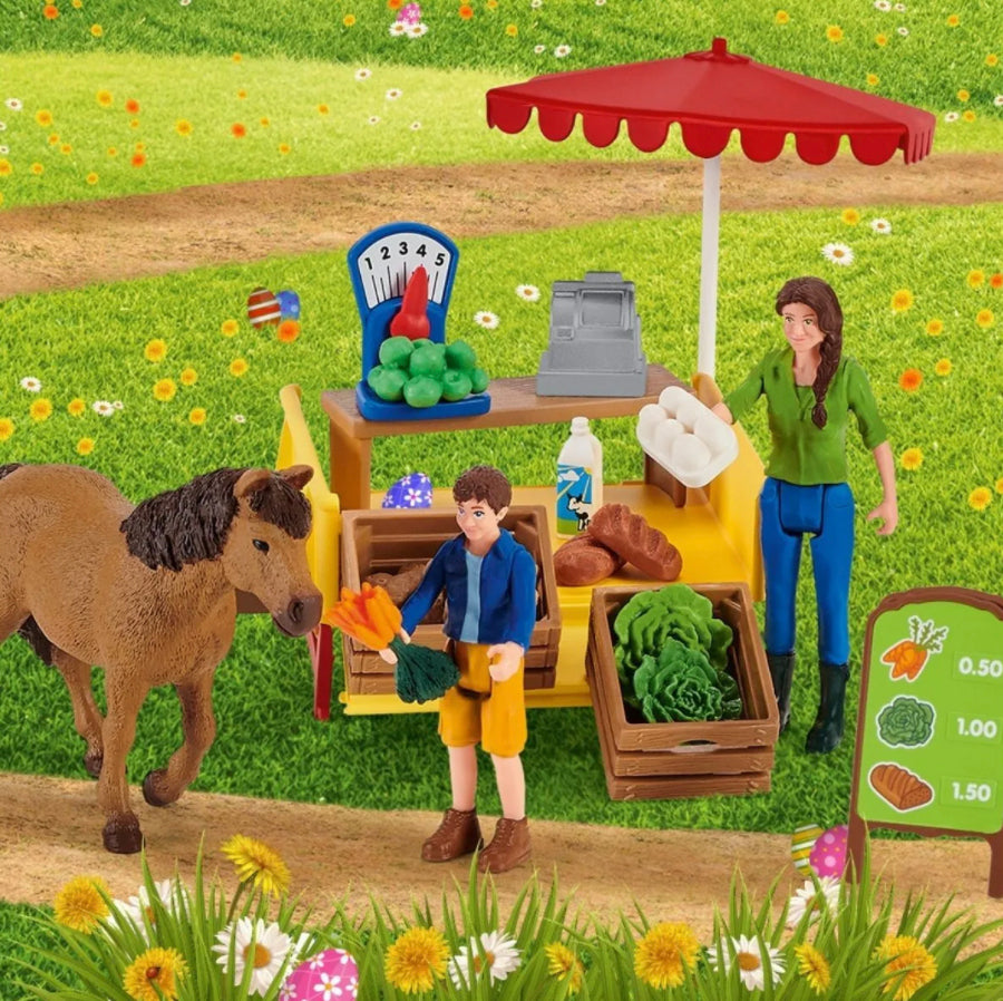 Schleich Sunny Day Mobile Farm Stand