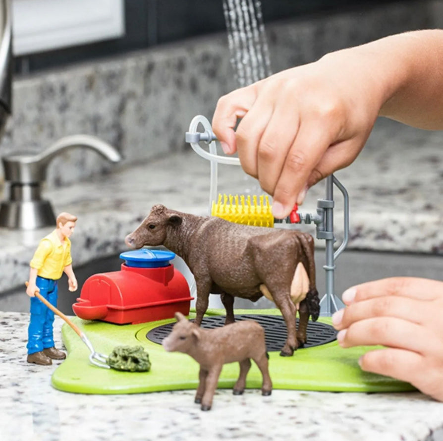Schleich Happy Cow Wash