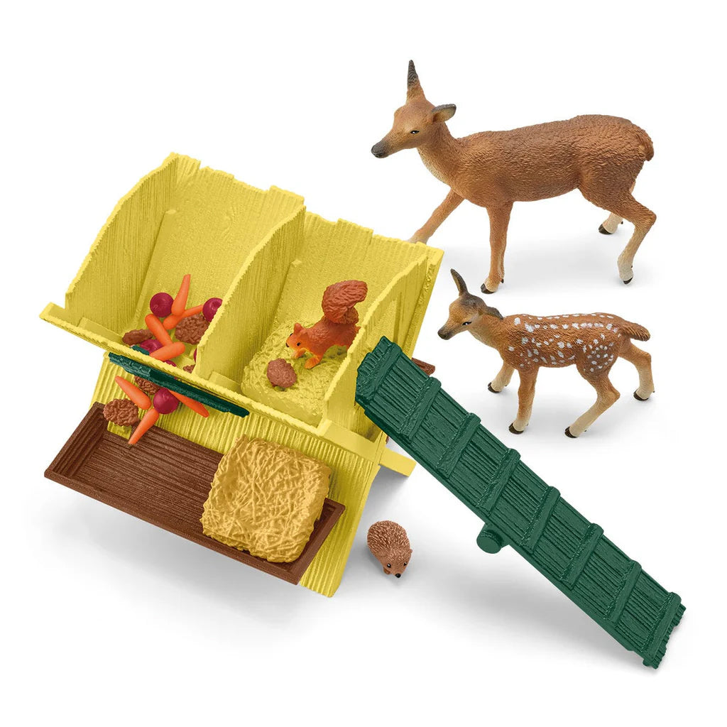 Schleich Feeding the Forest Animals%