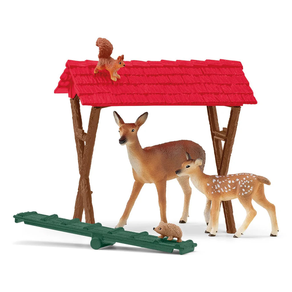 Schleich Feeding the Forest Animals%