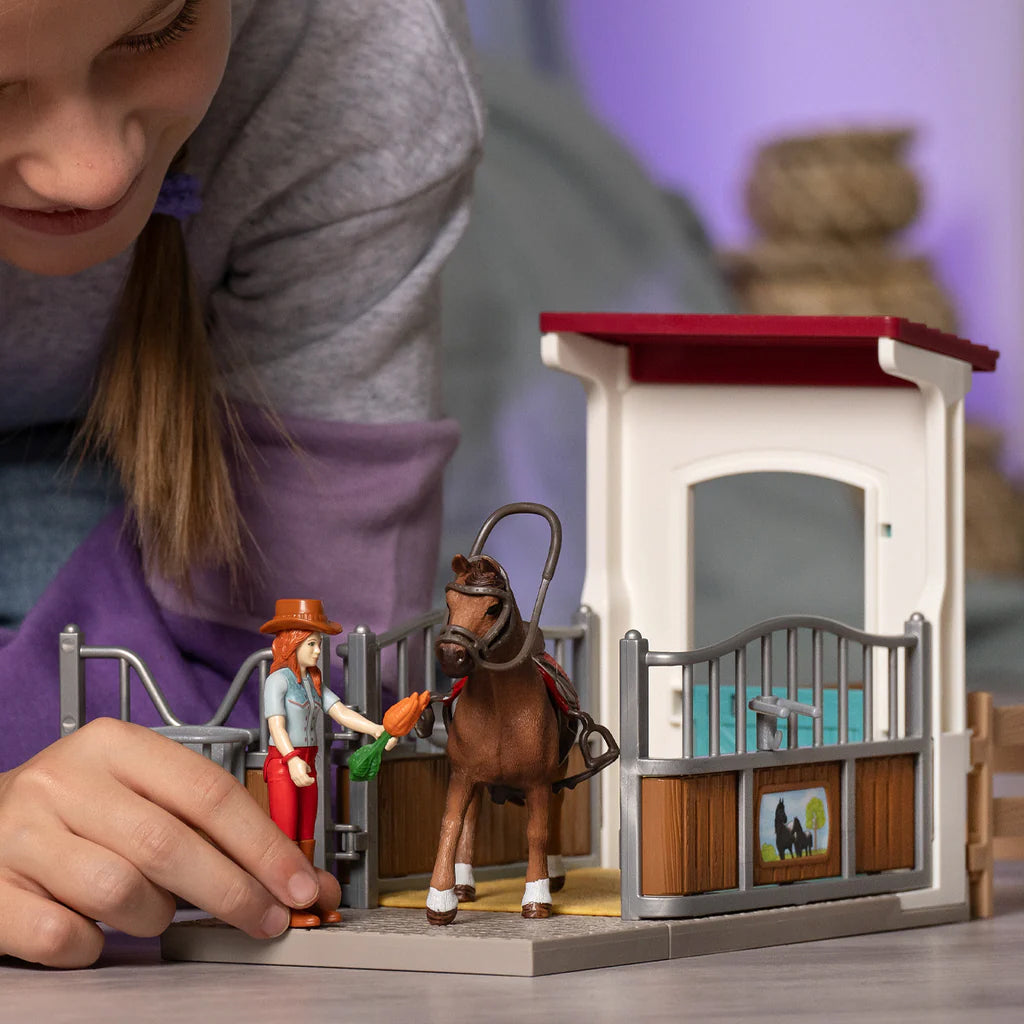 Schleich Horsebox Hannah & Cayenne
