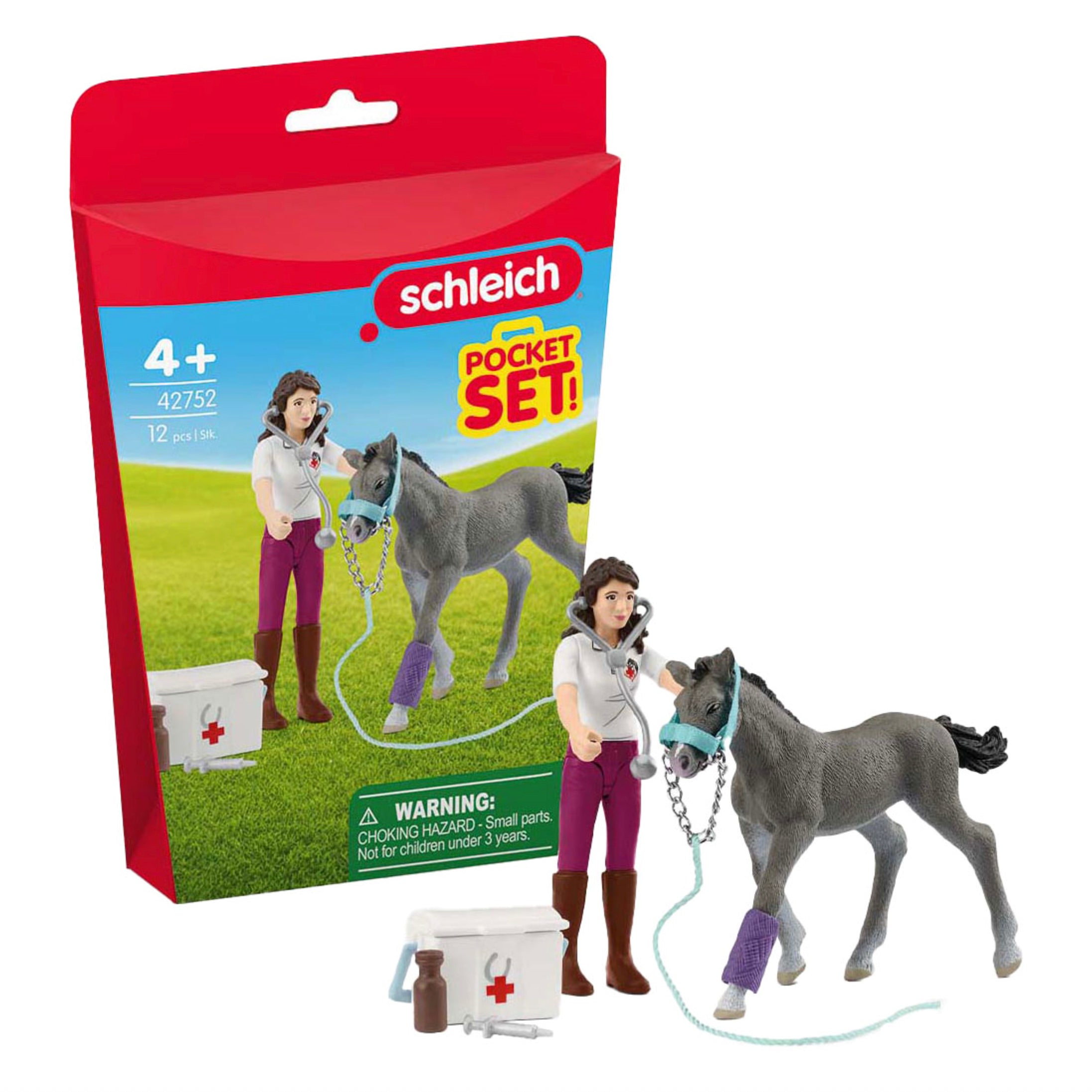 Schleich Mrs Kramer w Foal