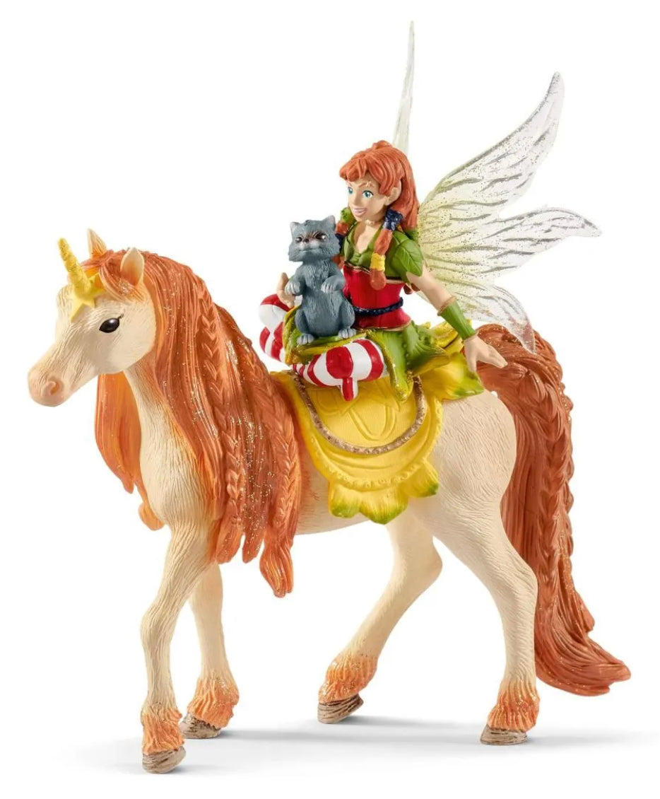 Schleich Fairy Marween w/GlitterUnicorn%