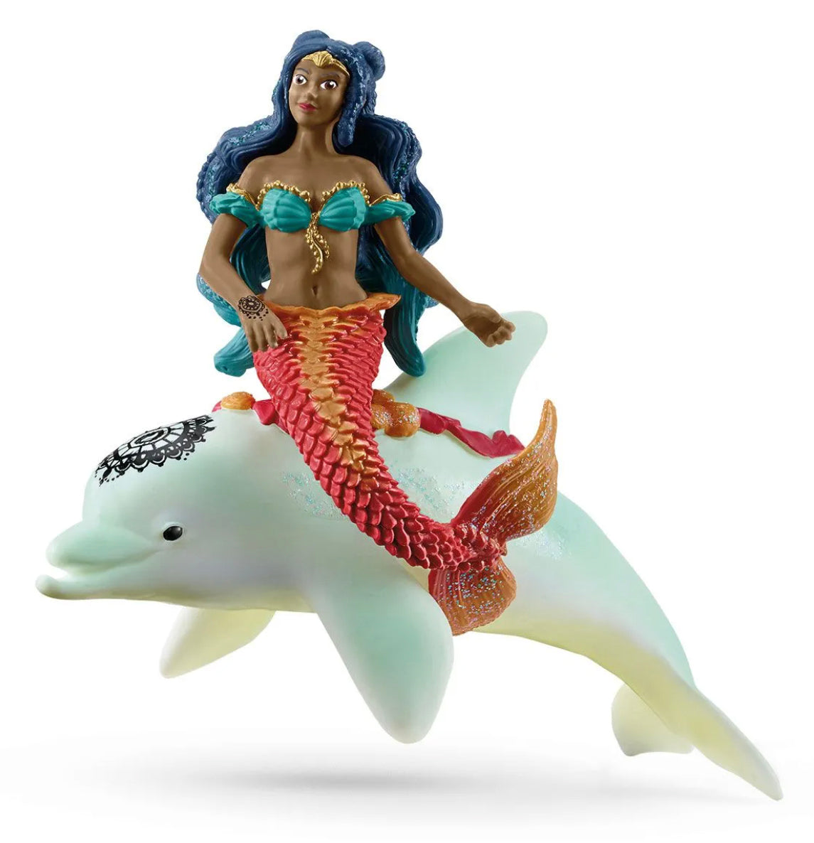 Schleich Isabelle on Dolphin%