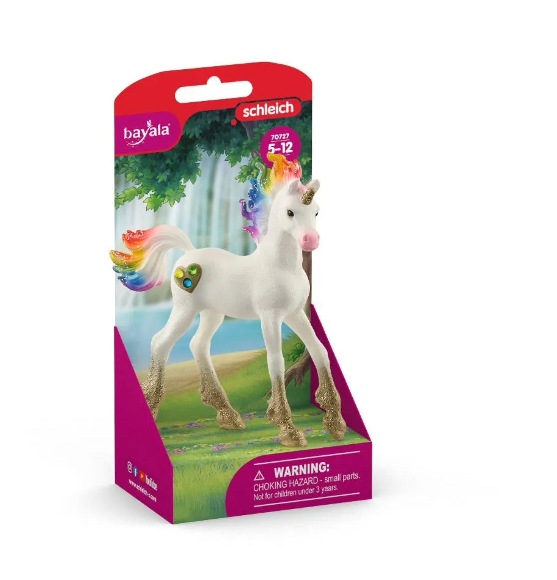 Schleich Rainbow Love Unicorn Foal%