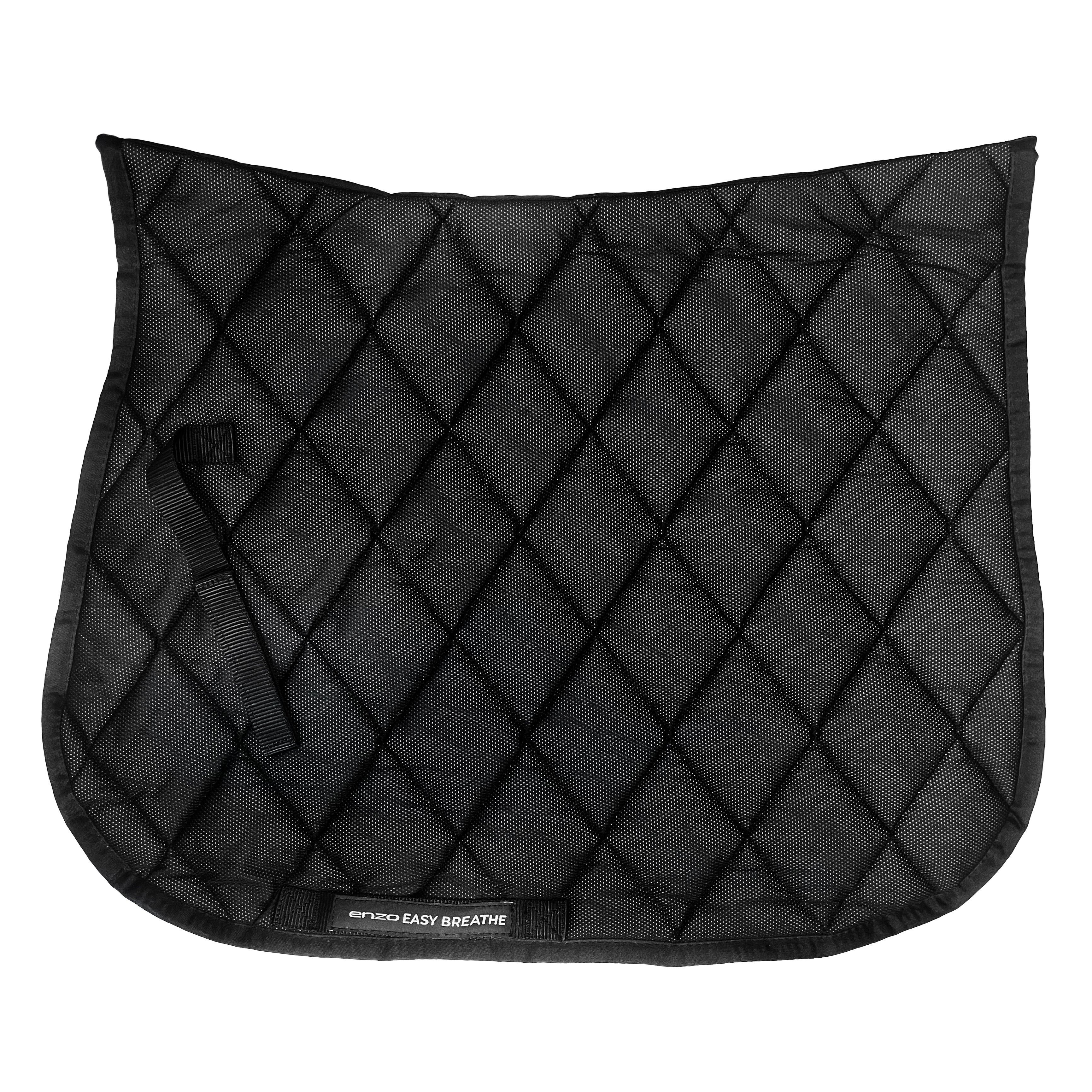 Enzo Easy Breathe Saddlepad Black / All