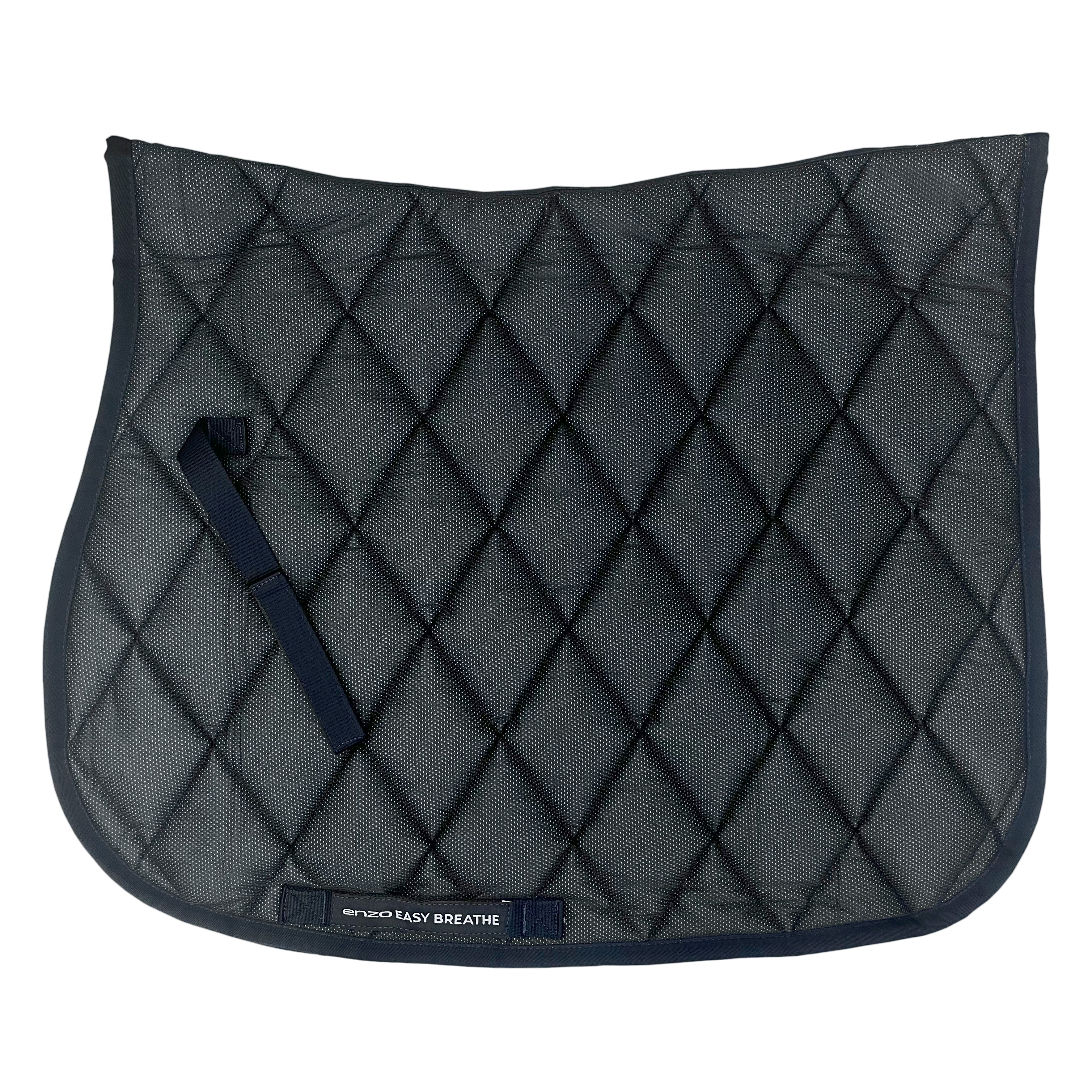 Enzo Easy Breathe Saddlepad Black / All