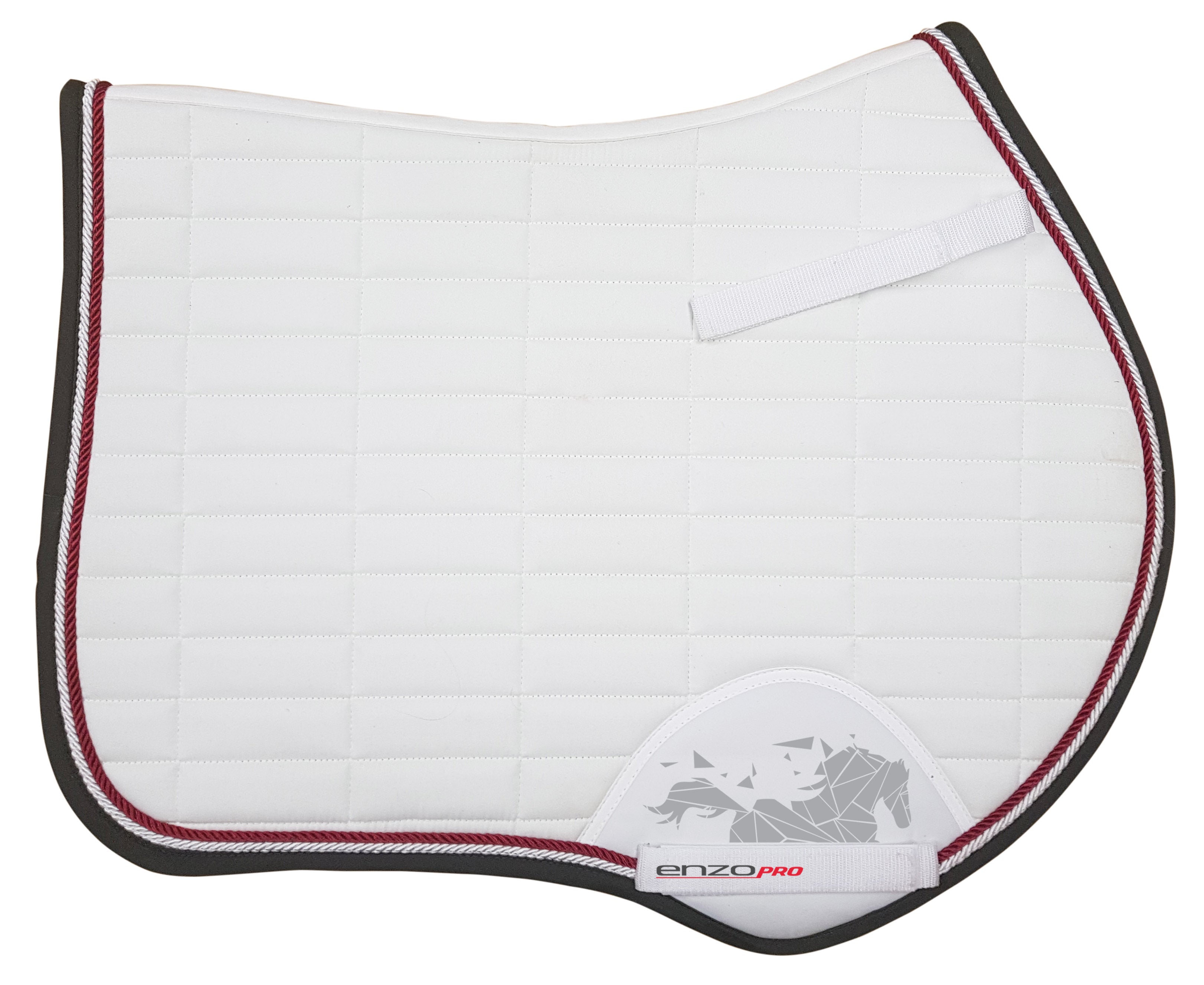Enzo Pro Euro Saddle Pad Black / All