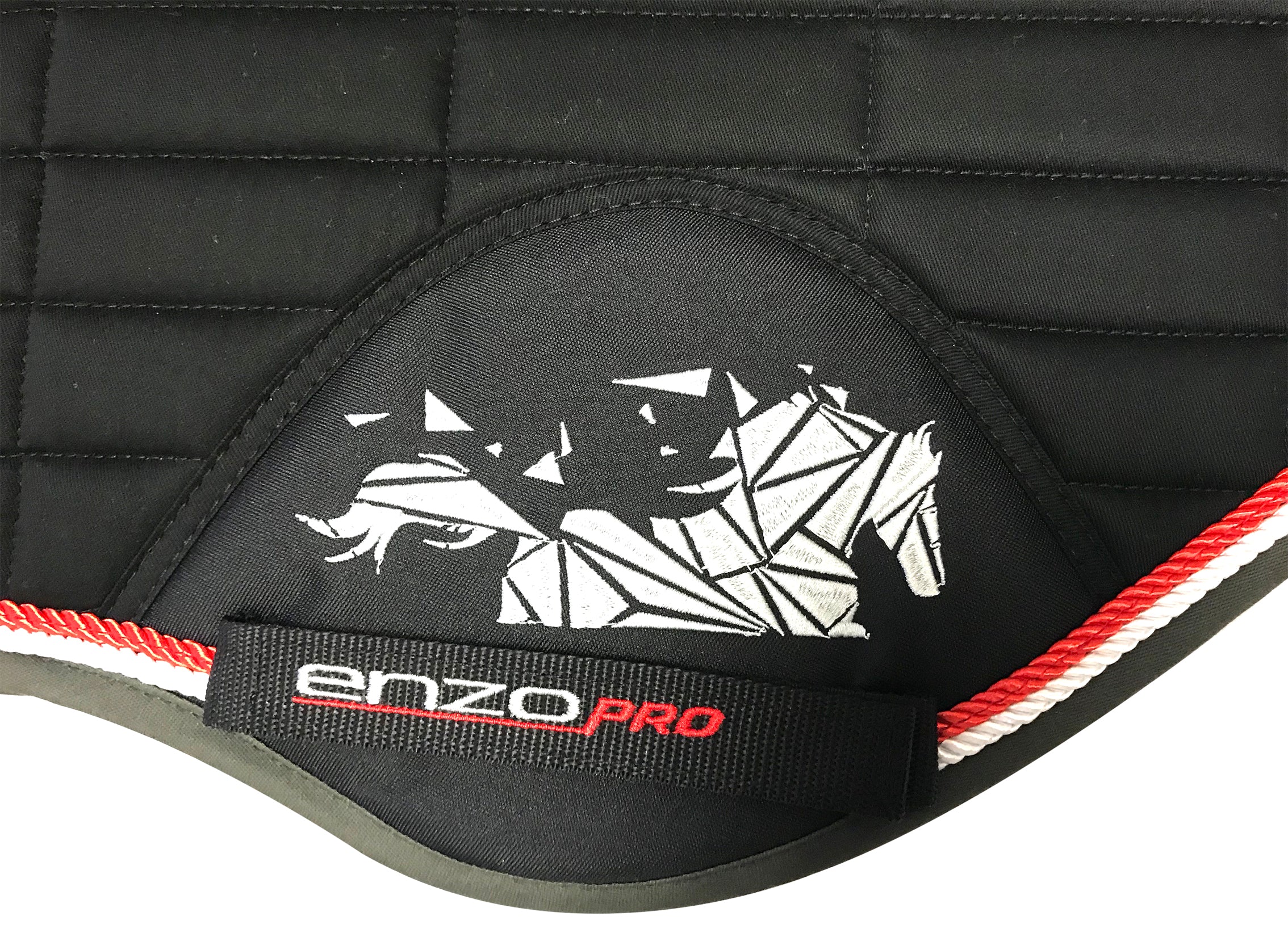 Enzo Pro Euro Saddle Pad Black / All