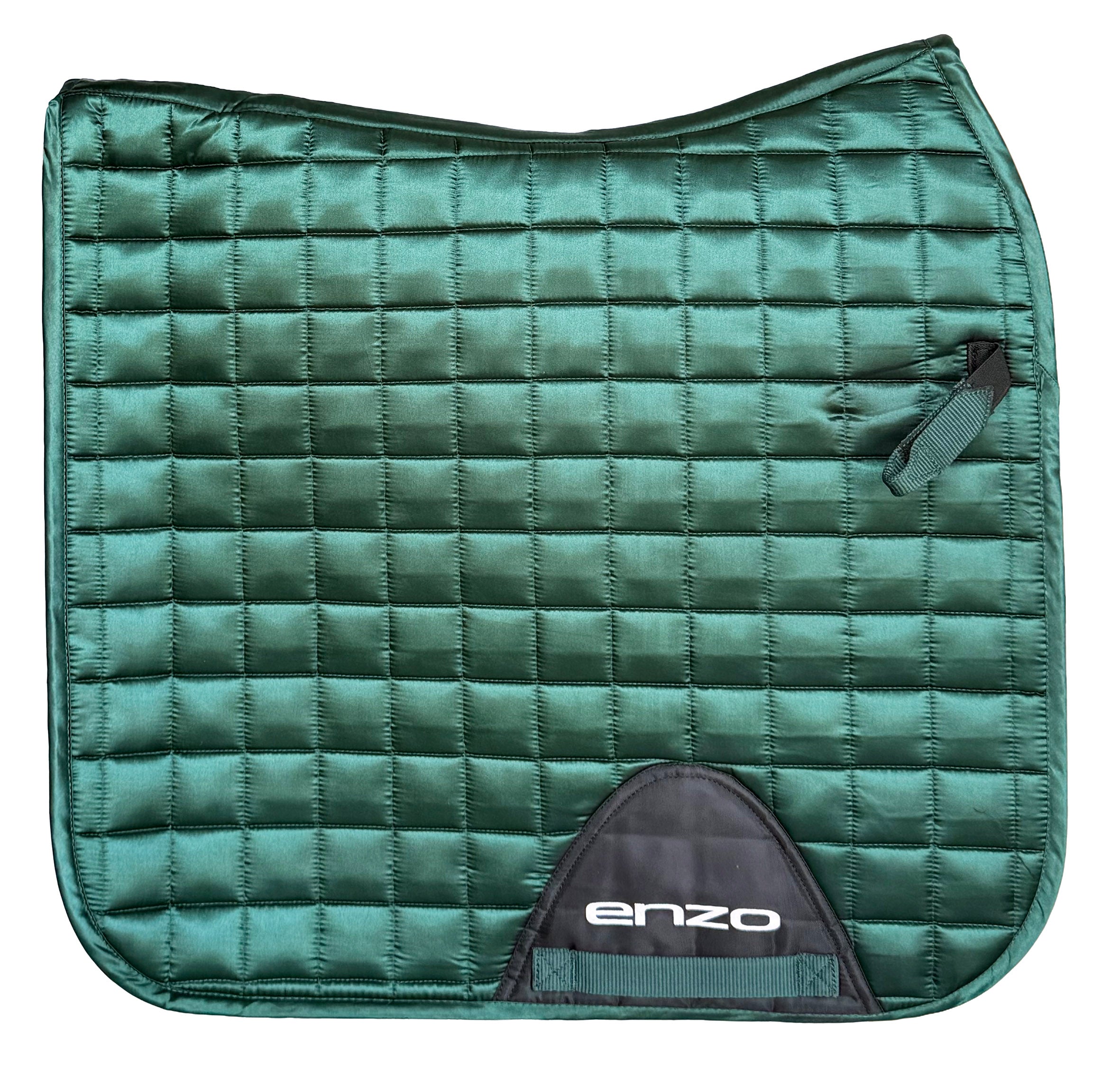 Enzo Satin Dressage Saddle Pad Forestl Green / All