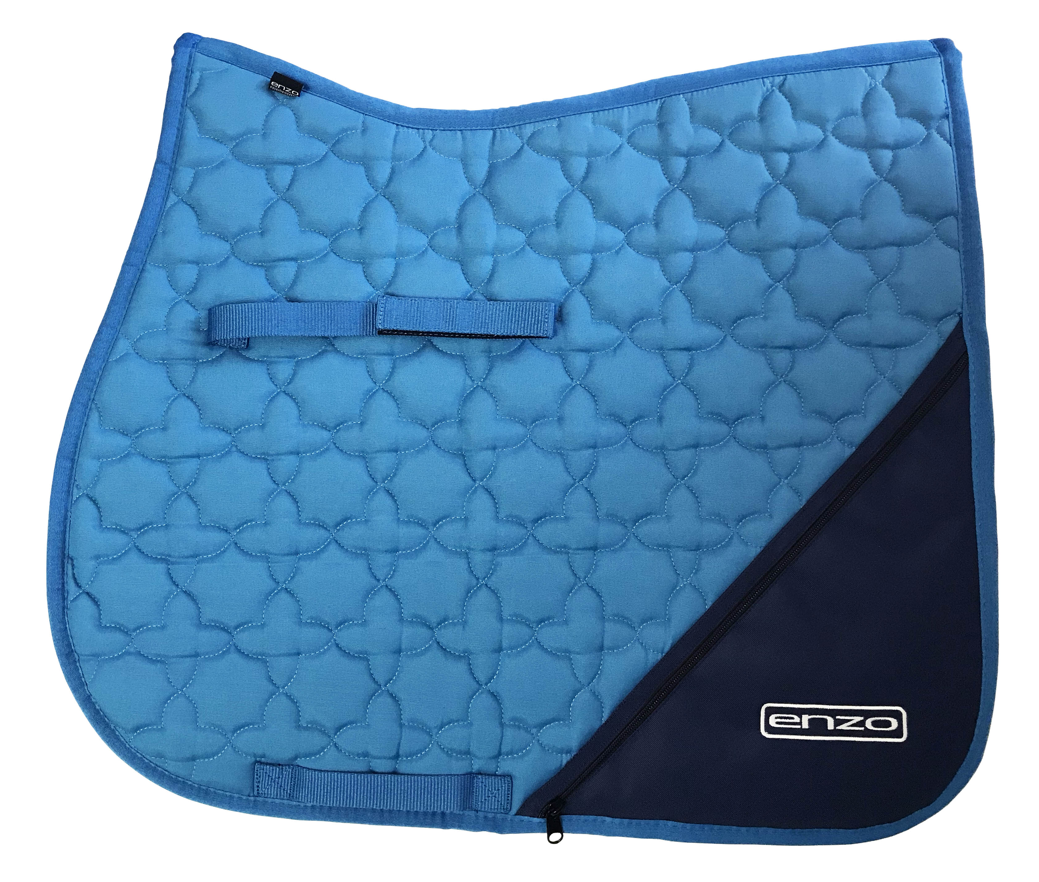 Enzo GP Saddle Pad w/ Zip Pocket Grey / All