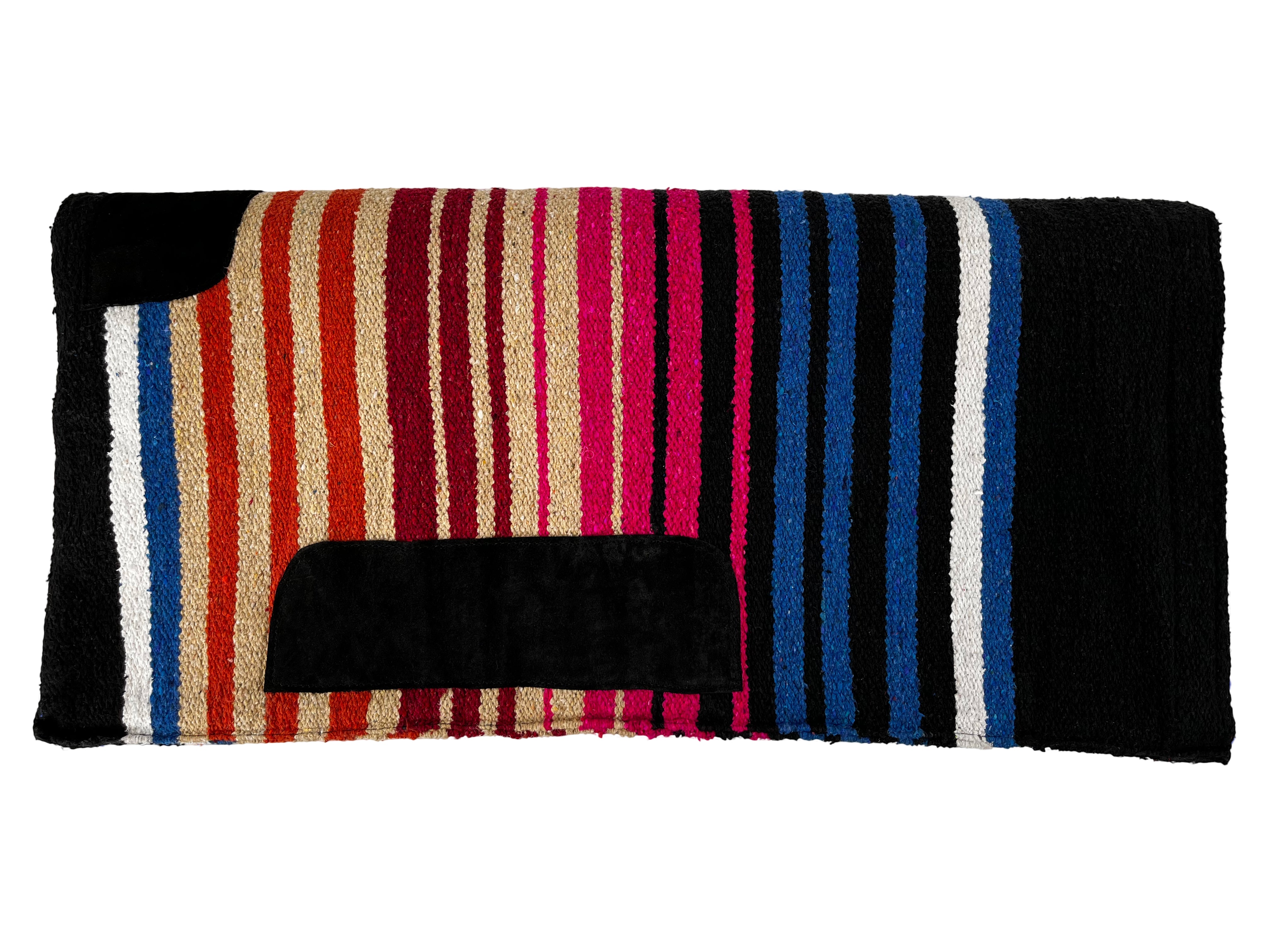Navajo Stripe Saddle Pad w/Felt Liner