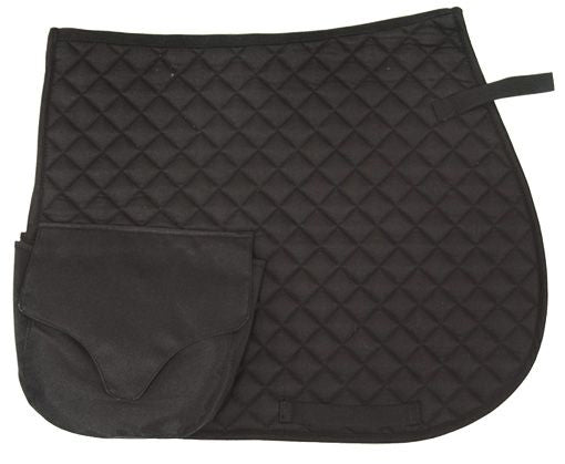 Saddle Cloth Pockets Black / All