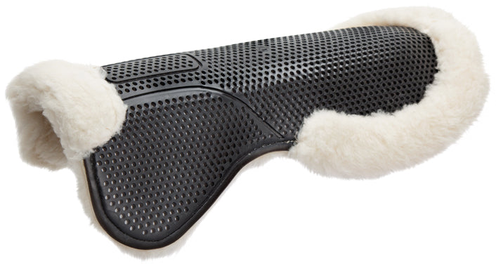 Shires Fleece Lined Gel Pad(Gry/Natl)%