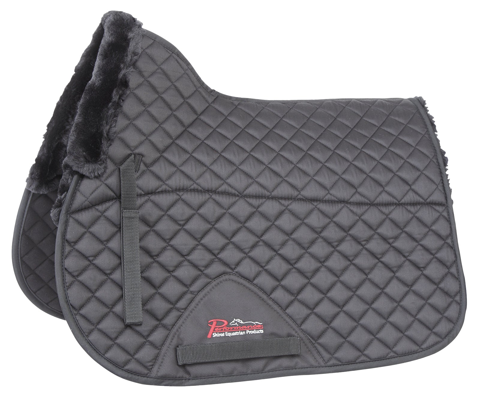 Shires Supafleece GP Saddle Cloth Black / All