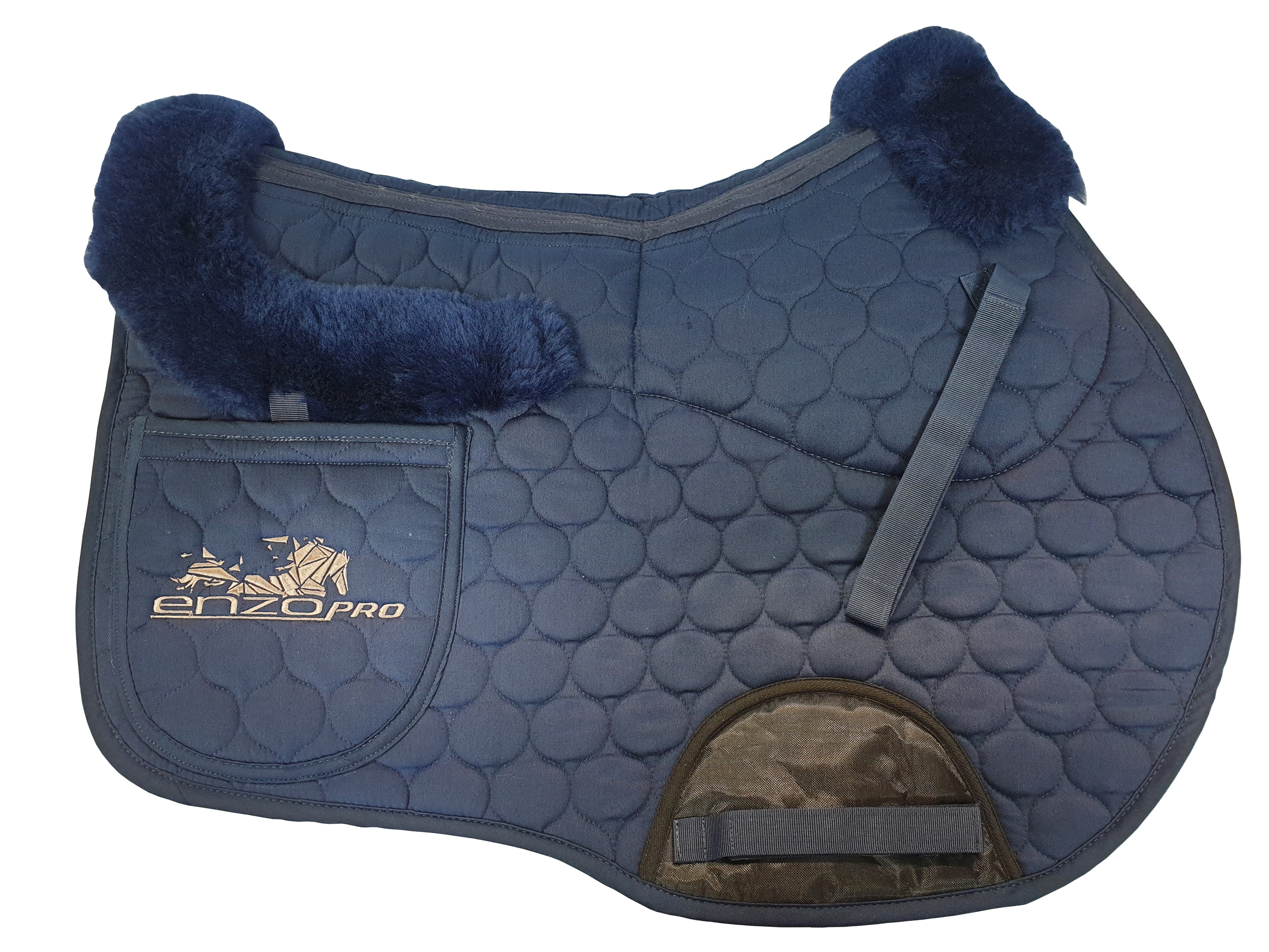 EnzoPro Sheepskin Hunt Pad (Nvy%