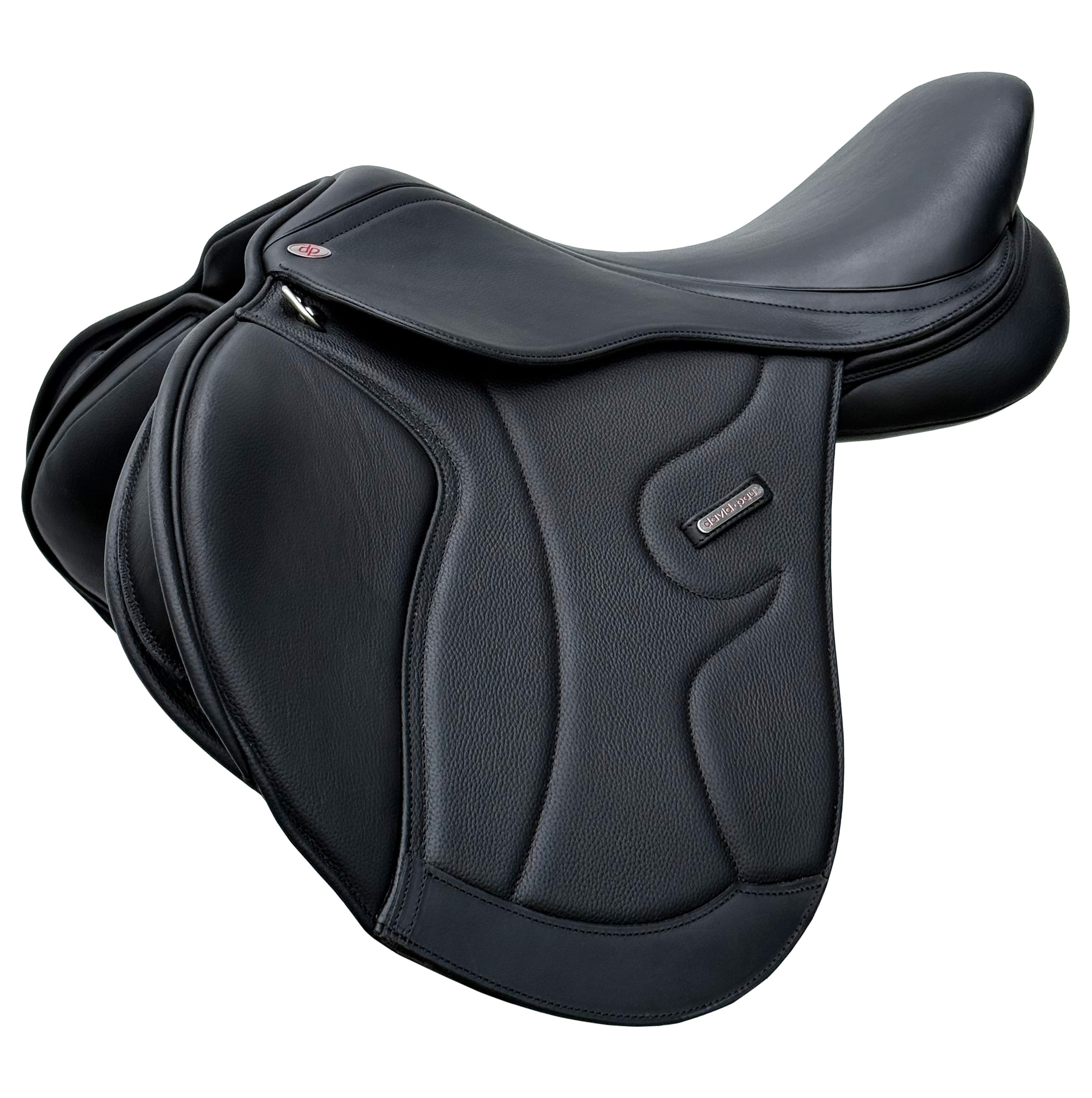David Paul Apex Jump Saddle Black / 16.5