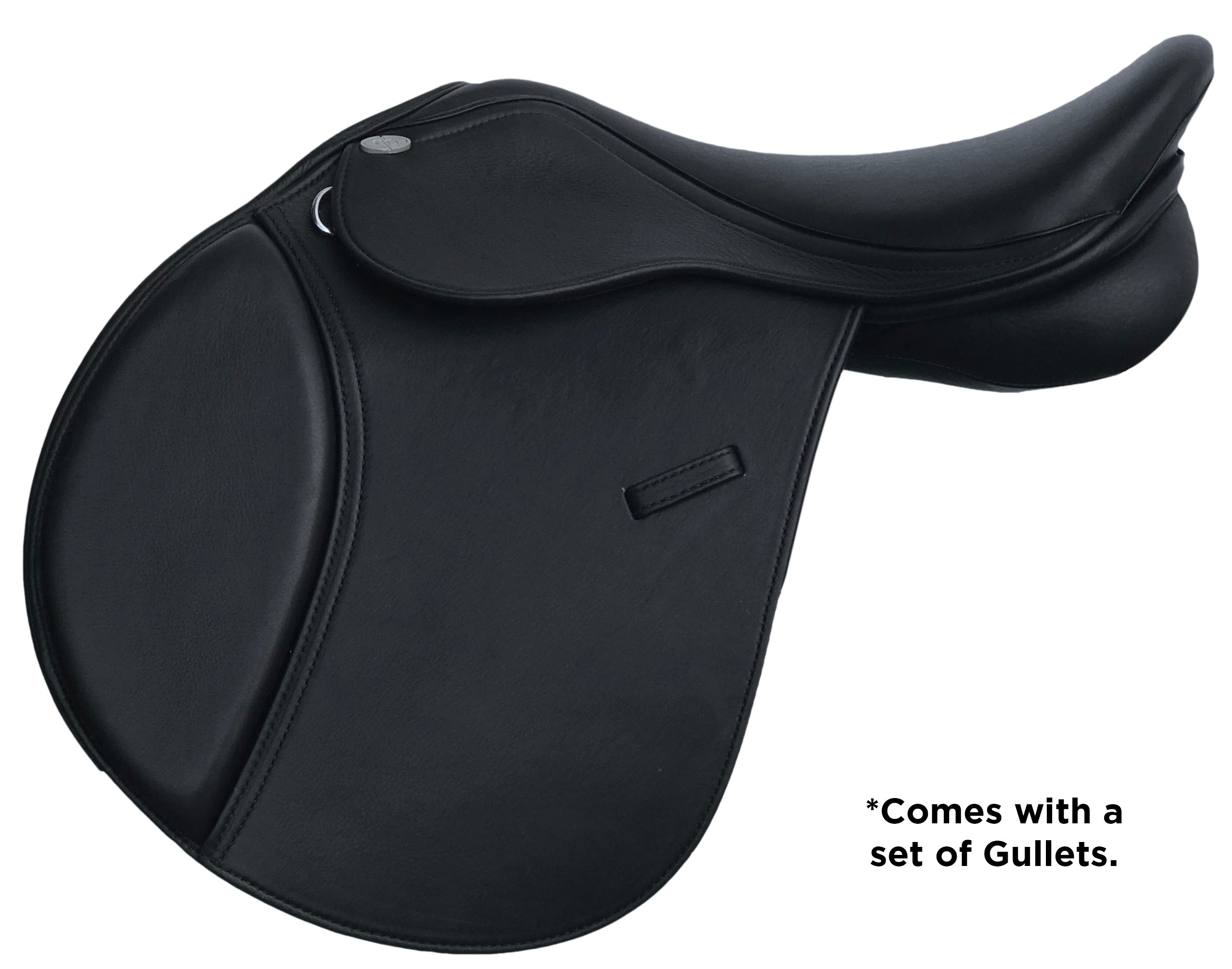 David Paul Kids Jump Saddle Black / 14