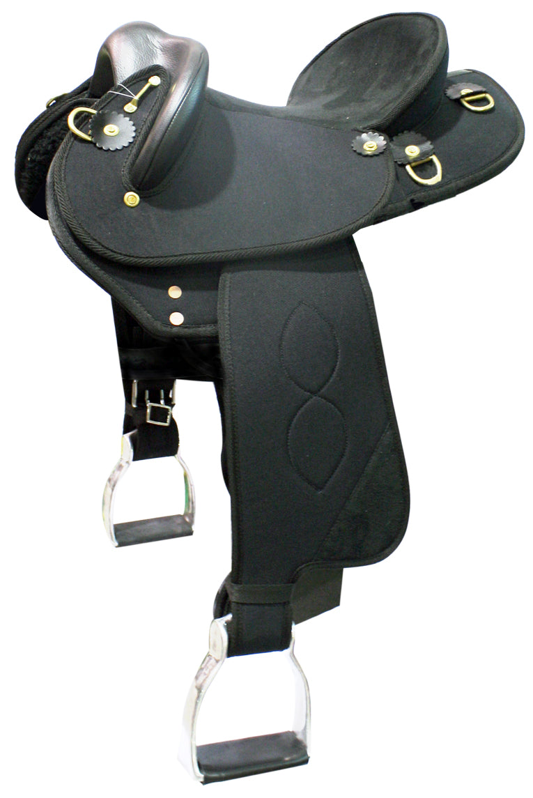 Enzo Endurance Cordura Saddle Black / 14
