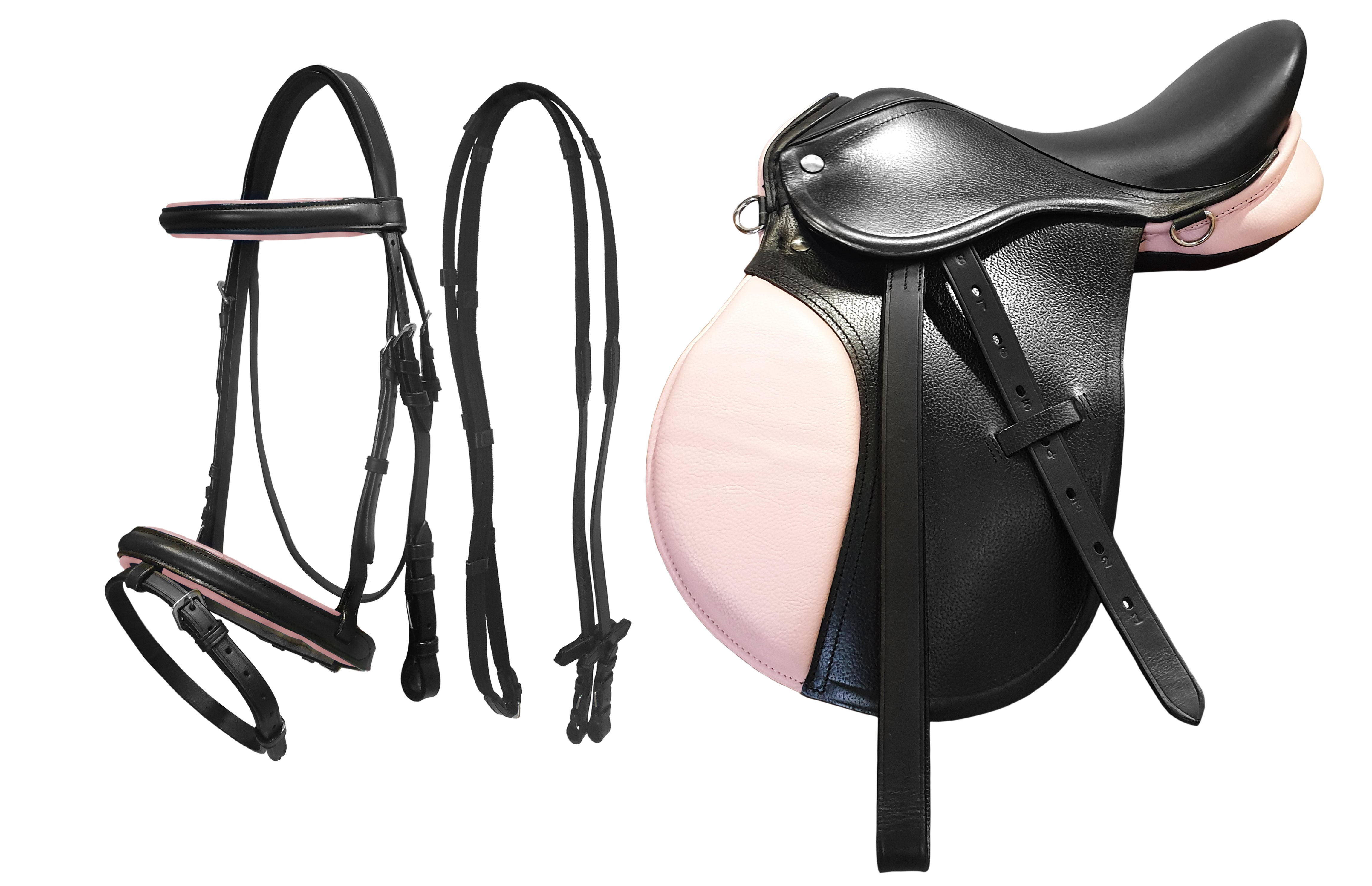 Prima Pony Saddle Set Blue / 15 Inch
