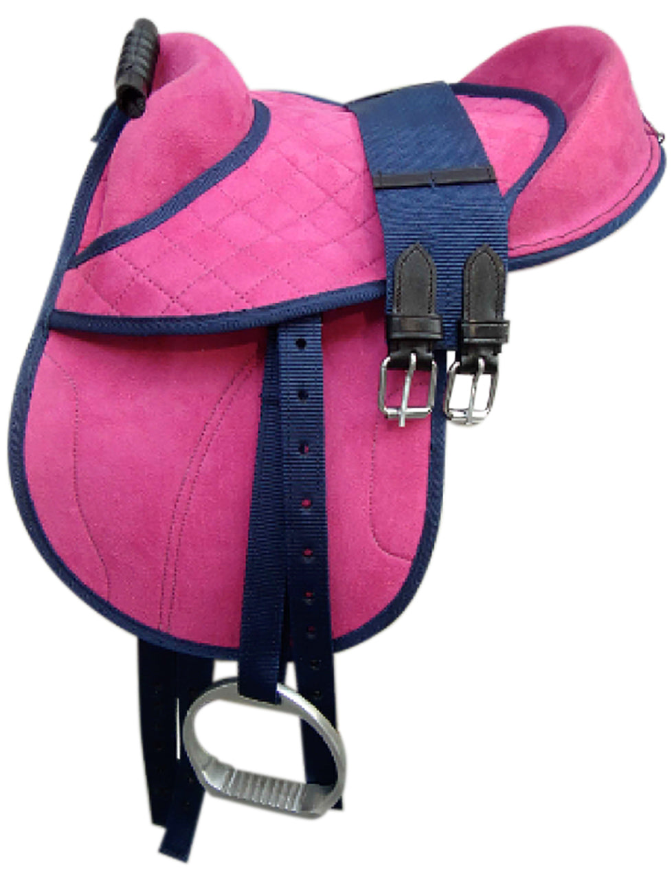 Shetty Saddle Set Blue/Pink / All