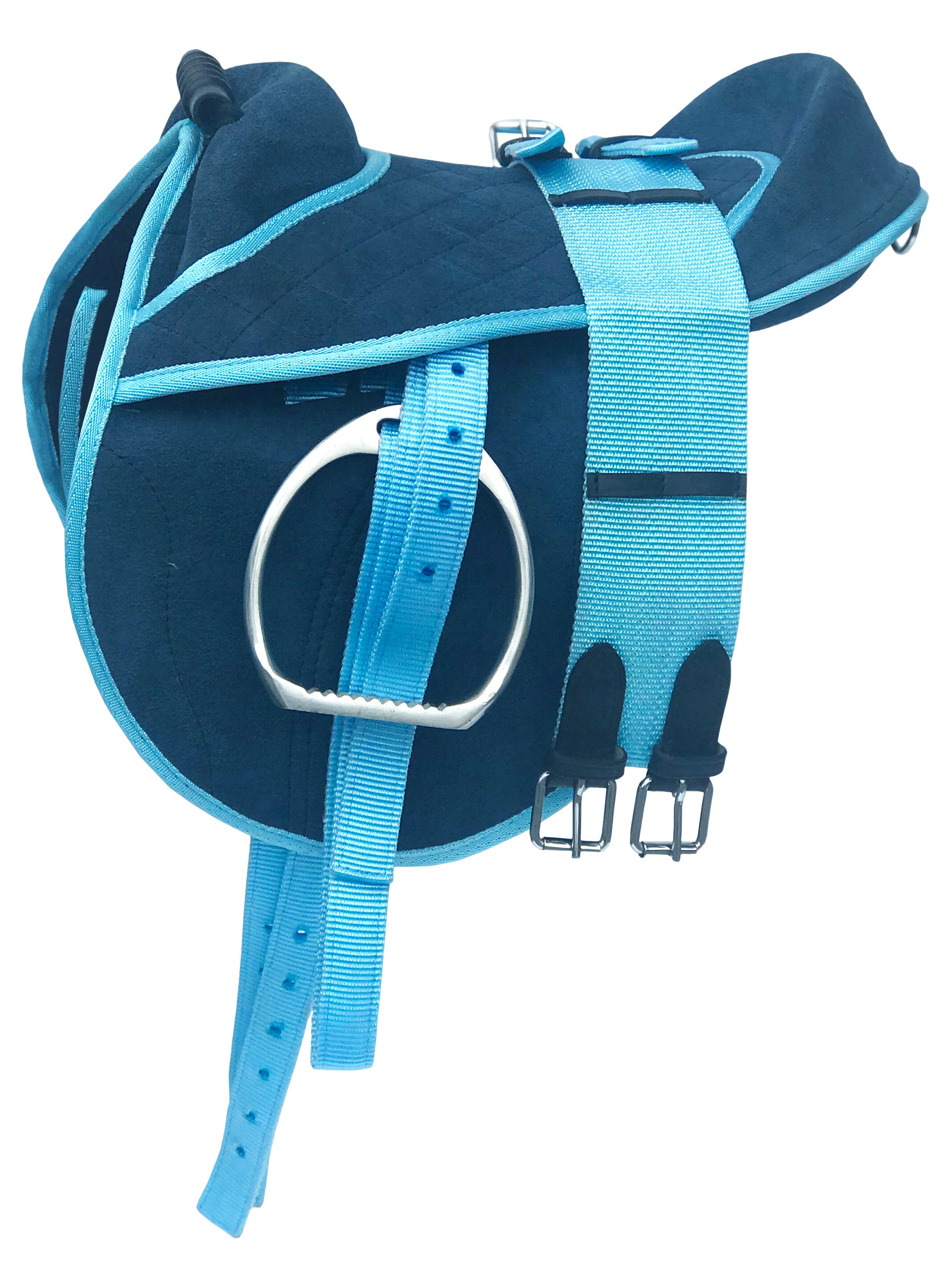 Shetty Saddle Set Blue/Pink / All