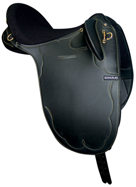 Stock Saddle Synthetic Black / 15