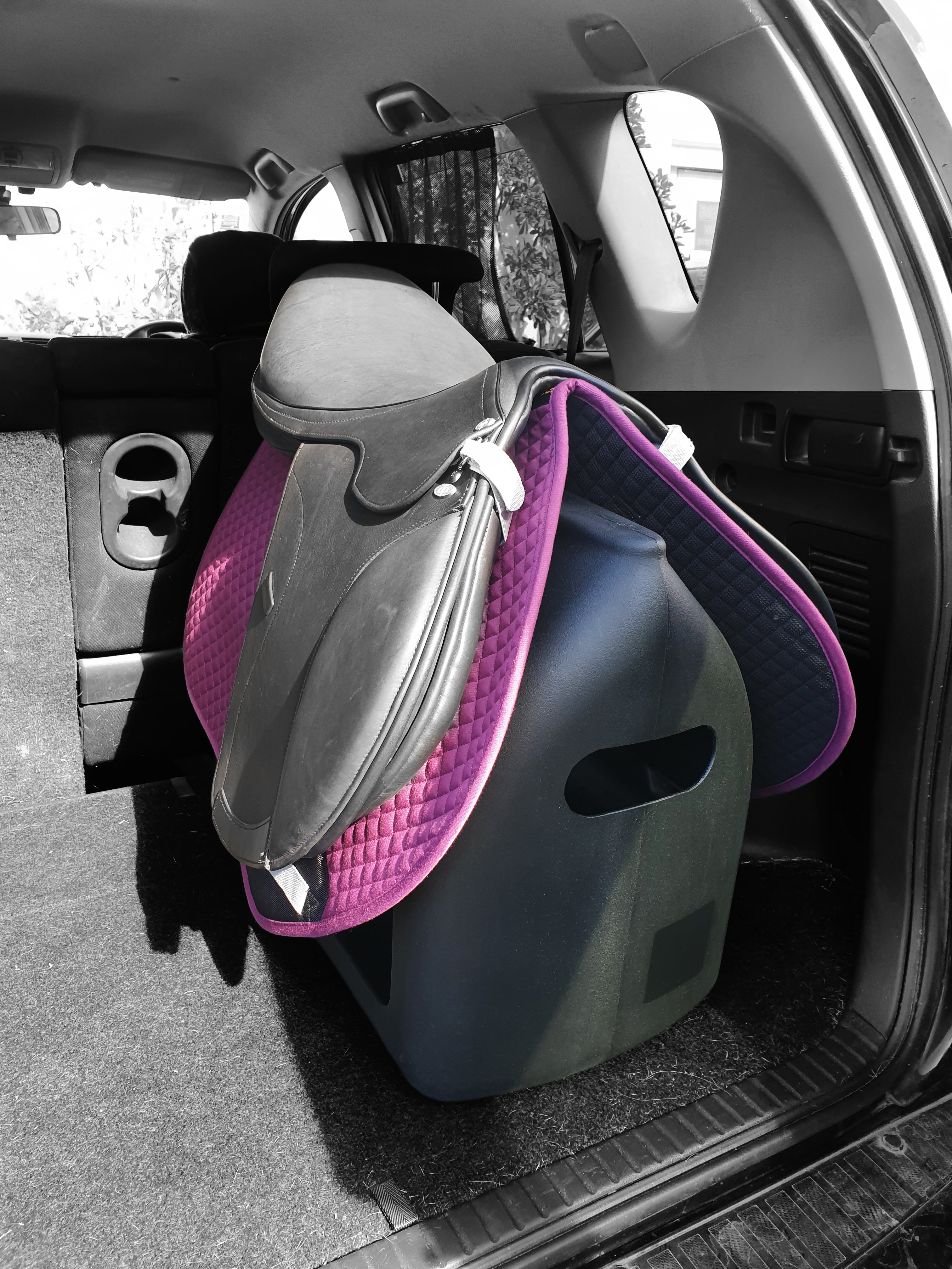 Gyro Saddle Tidy Box Black / All