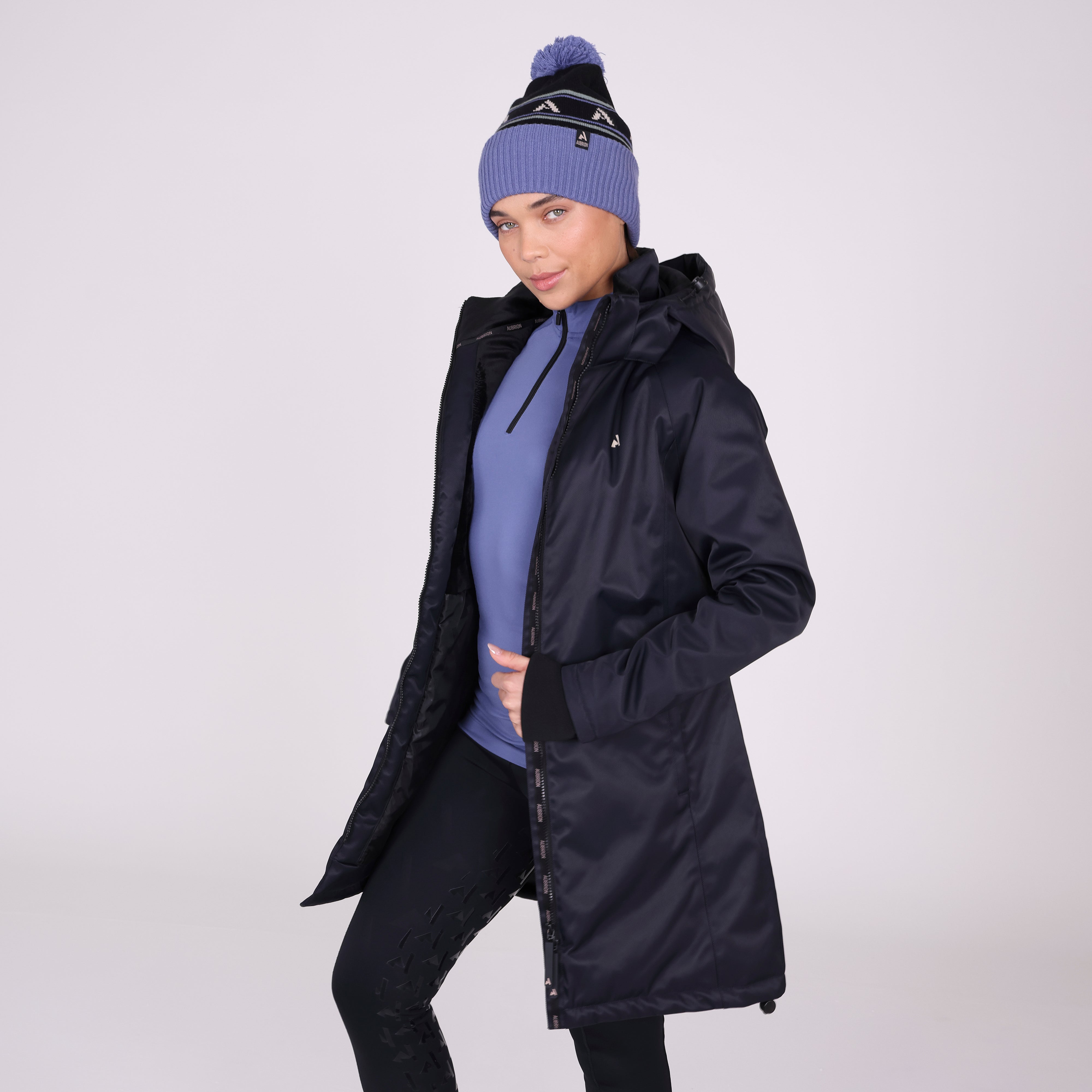 Shires Aubrion Mid Length Coat Shadow / Large