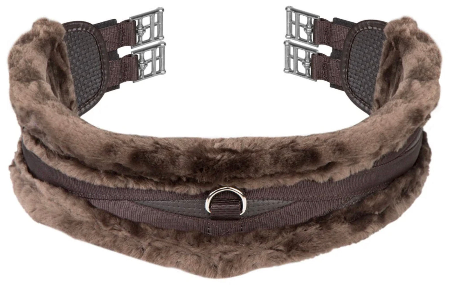Shires Supafleece Contour Girth Black / 40