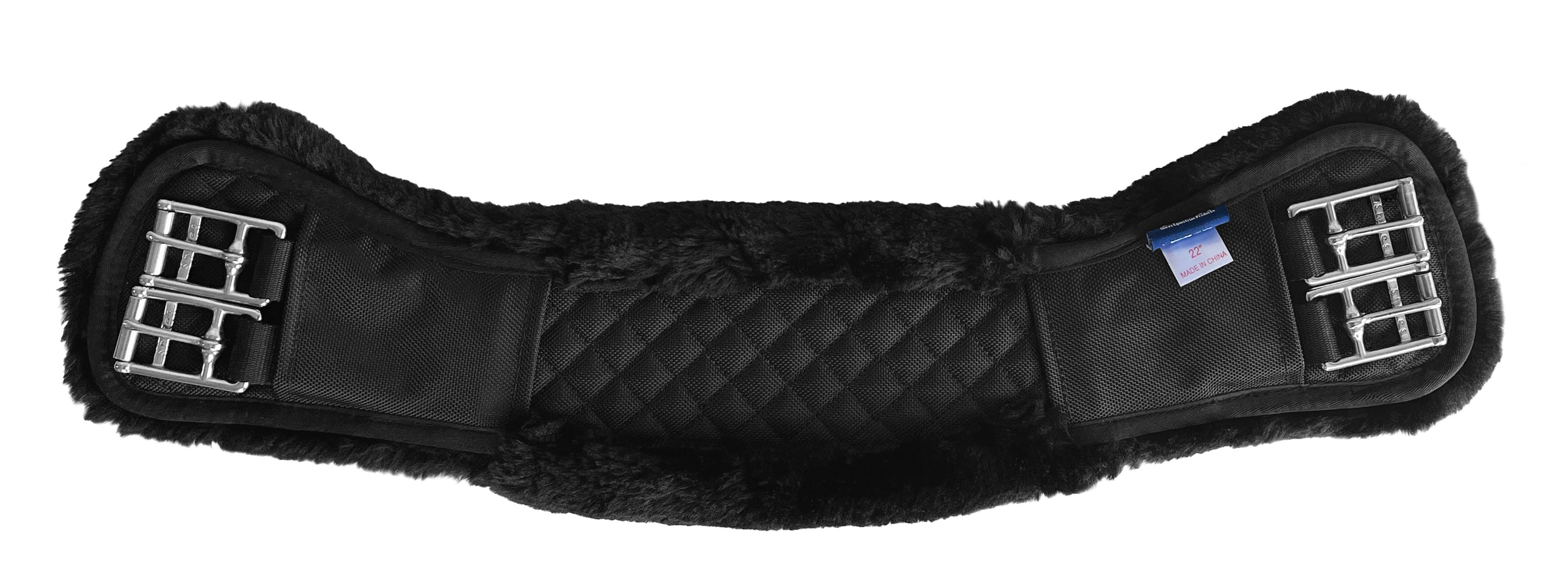 Shires Supafleece Dressage Girth Black / 22