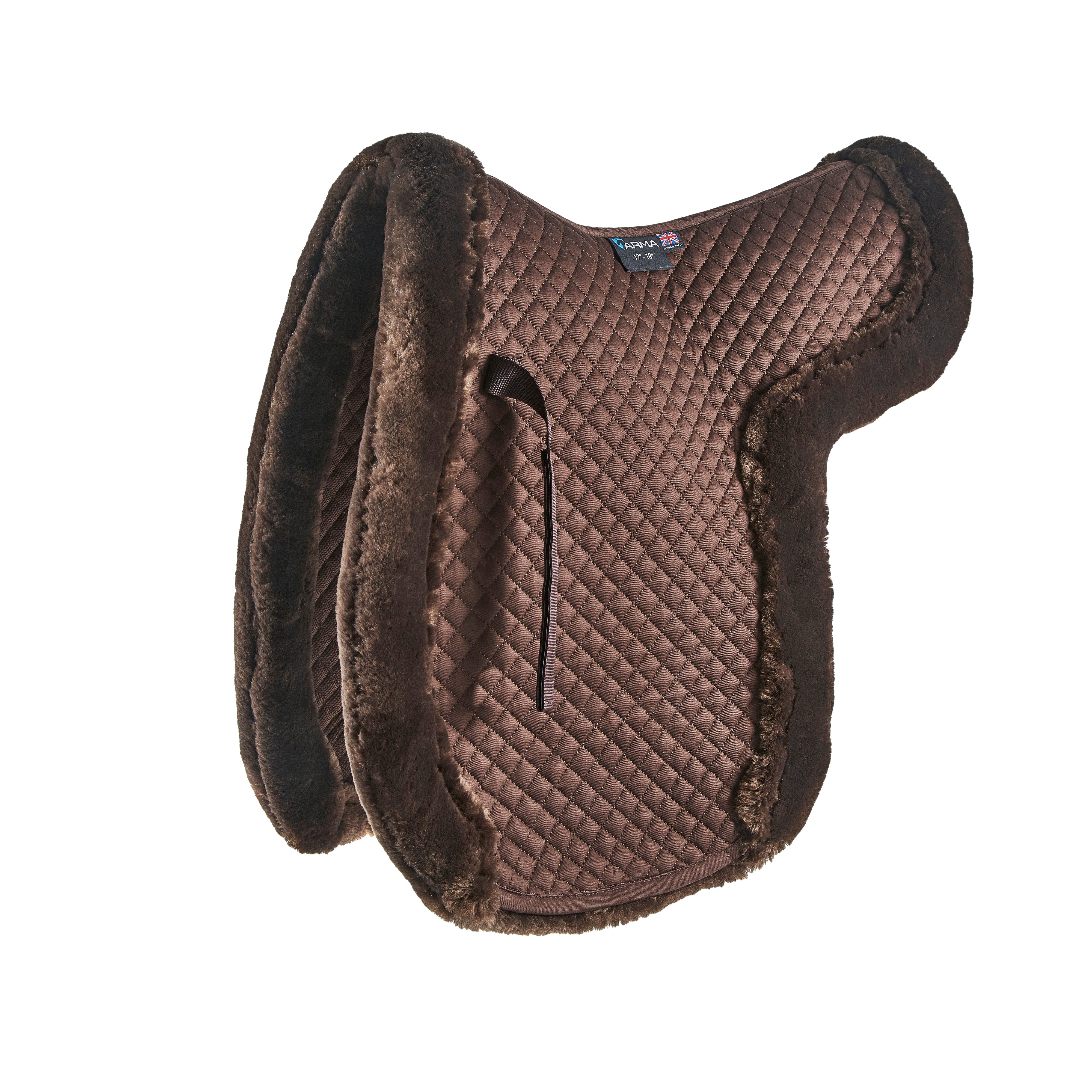 Shires Arma Supafleece Numnah Black / 15-16