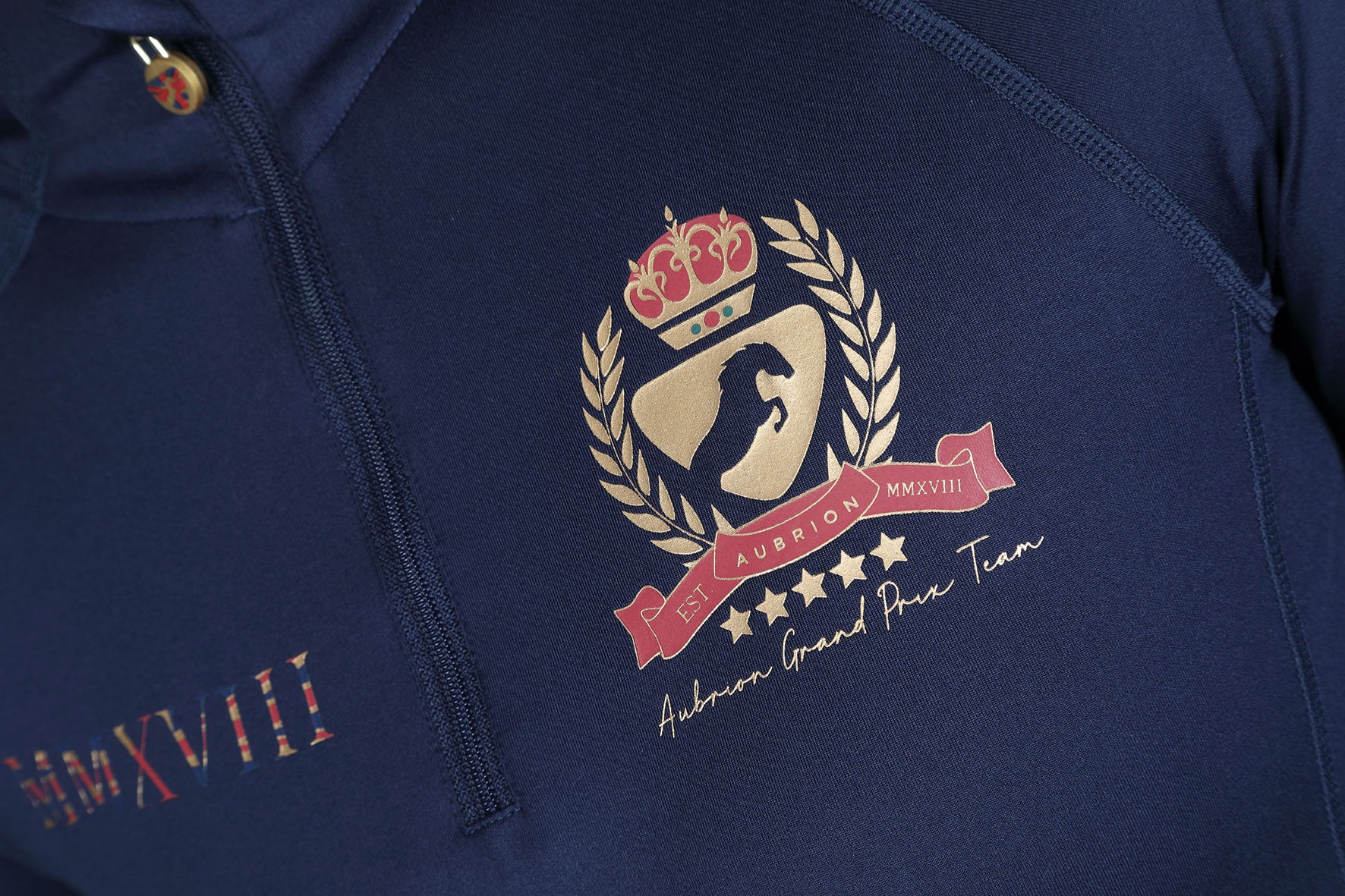 Shires Team L/S Baselayer Navy / Large