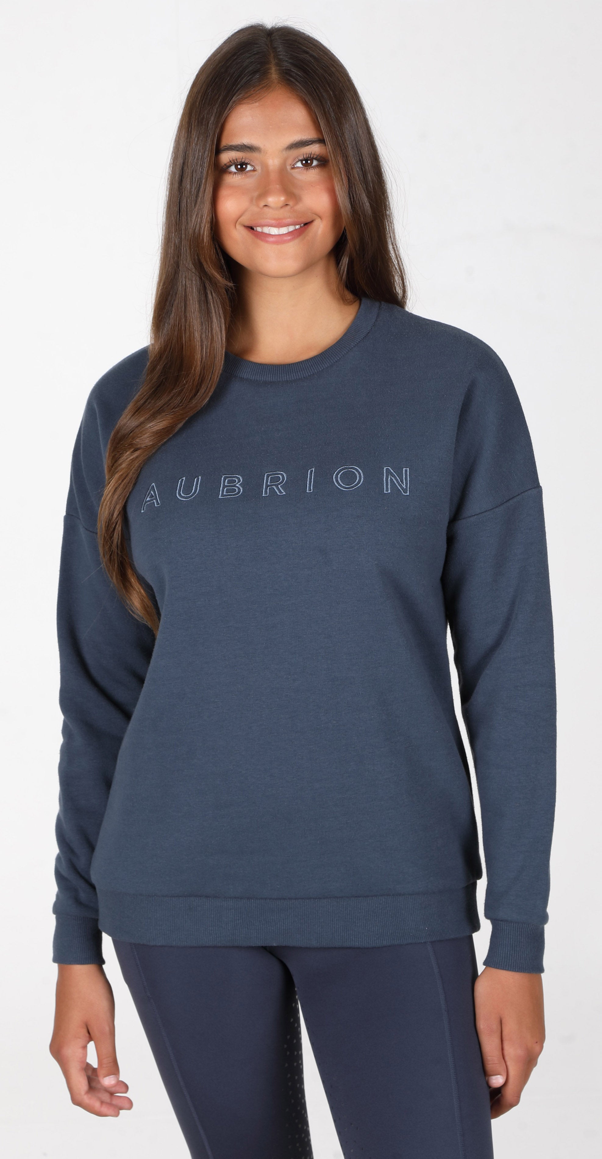 Shires Aubrion Serene Sweatshirt Navy / Large