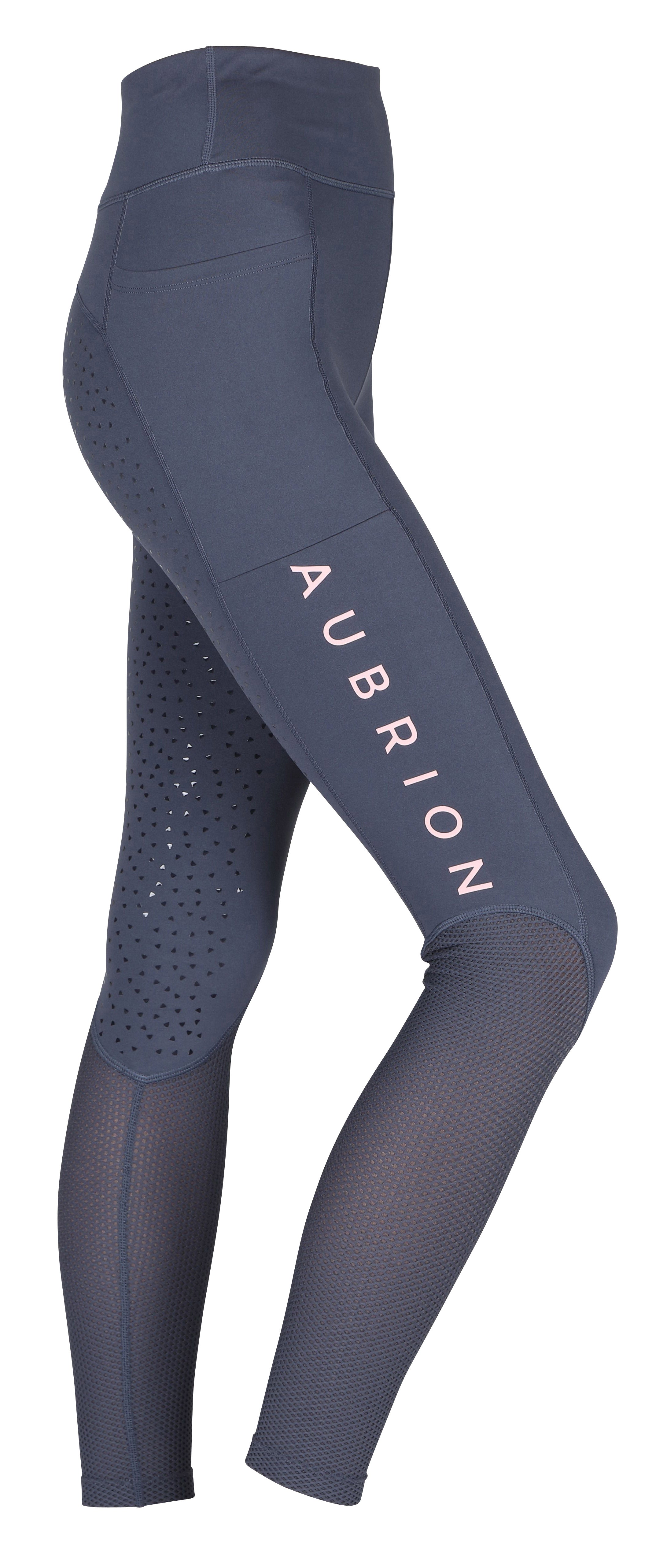 Shires Aubrion Rhythm Mesh Tight Navy / Large
