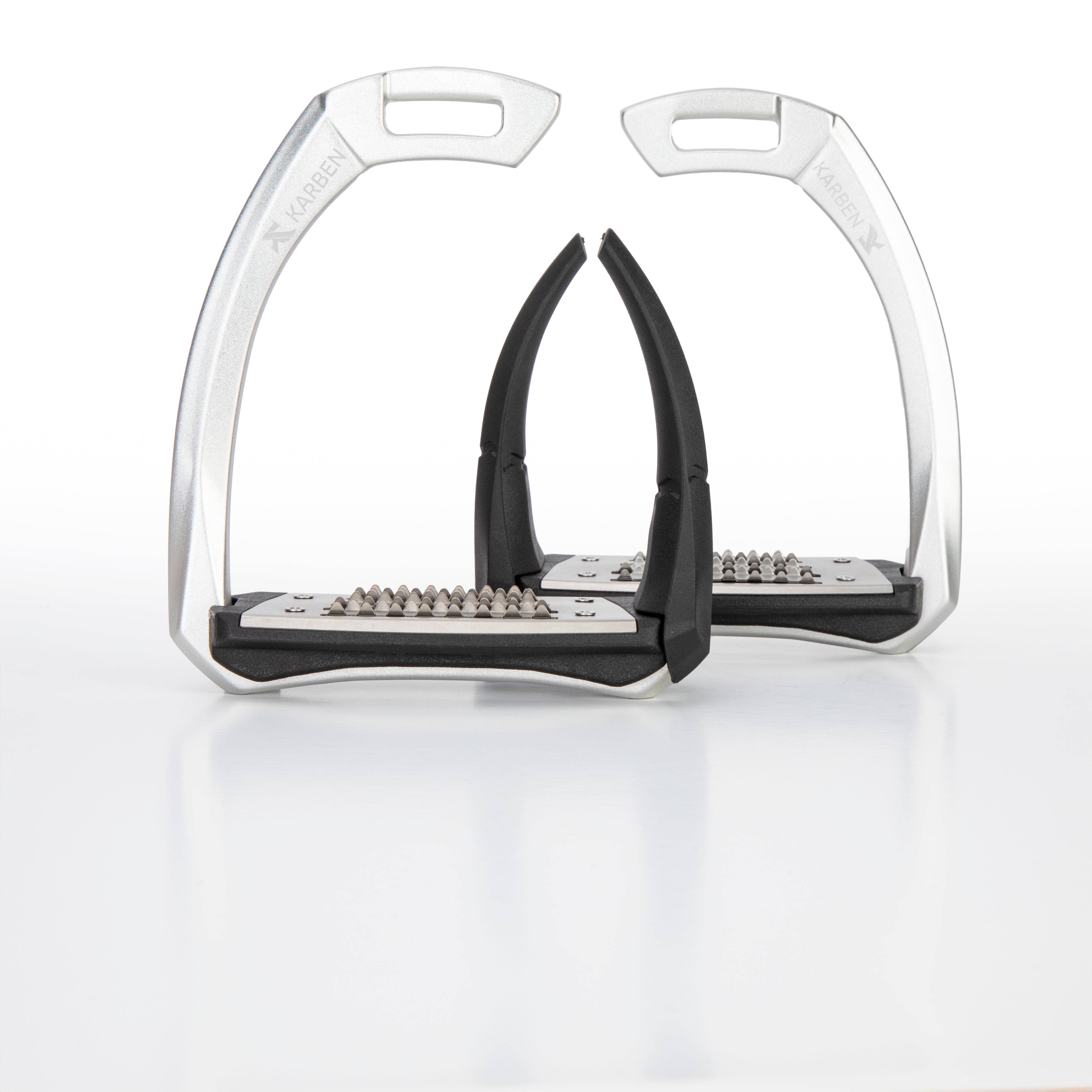 Shires Karben Ultra Grip FX Stirrup(Blk)