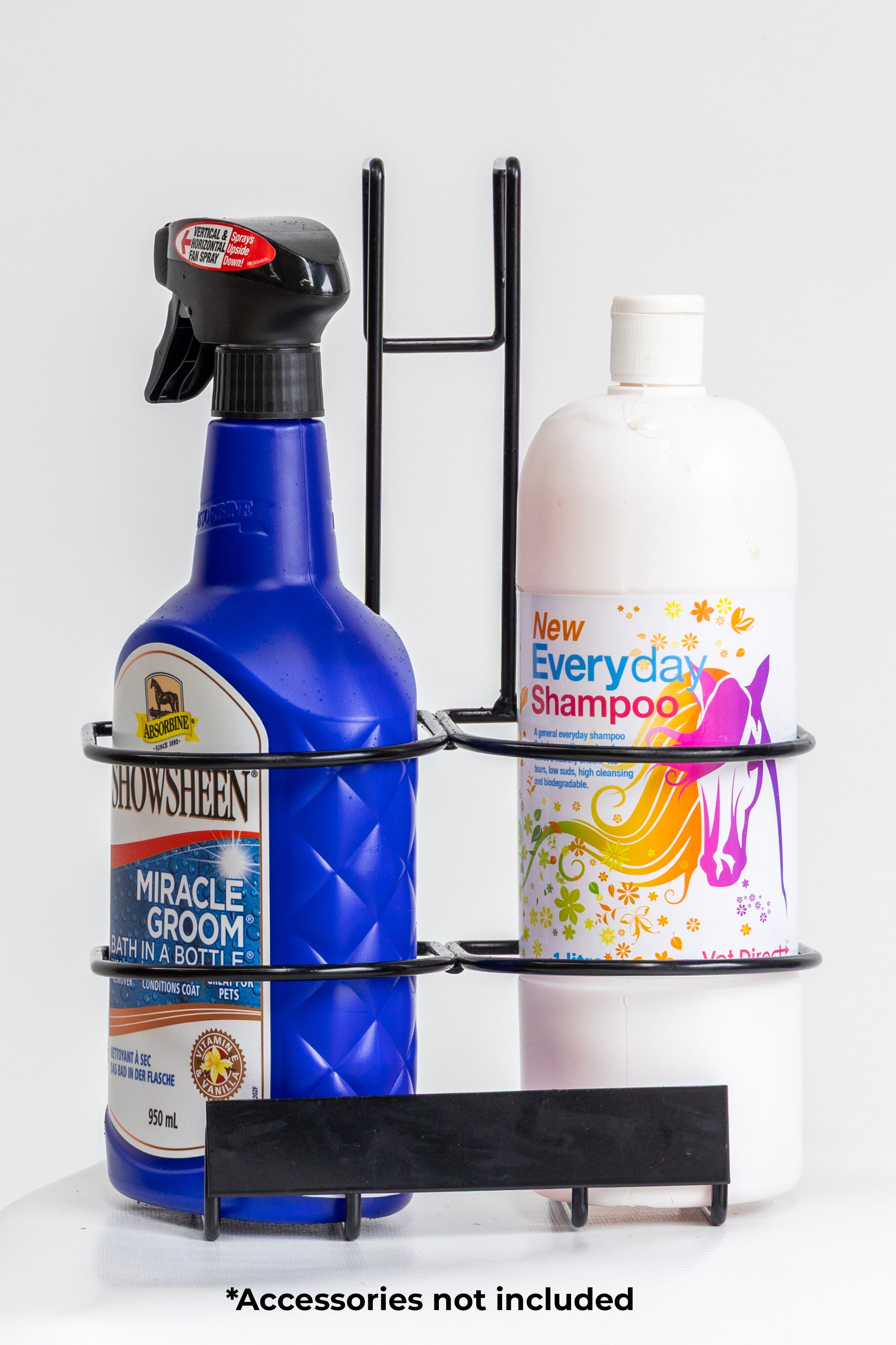 Shampoo Bottle Holder Black / All
