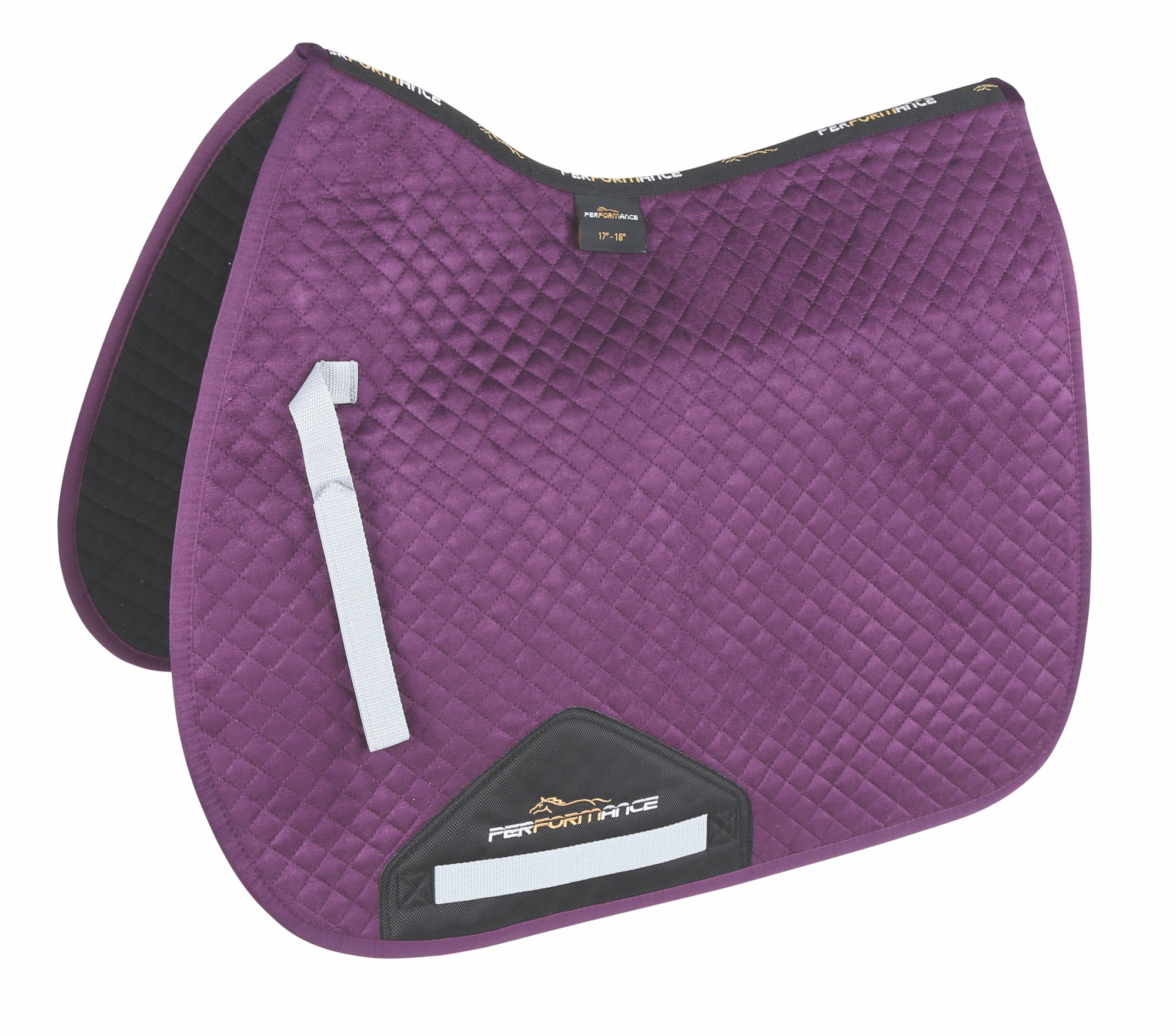 Shires Performance Suede Saddle Cloth Black / Full