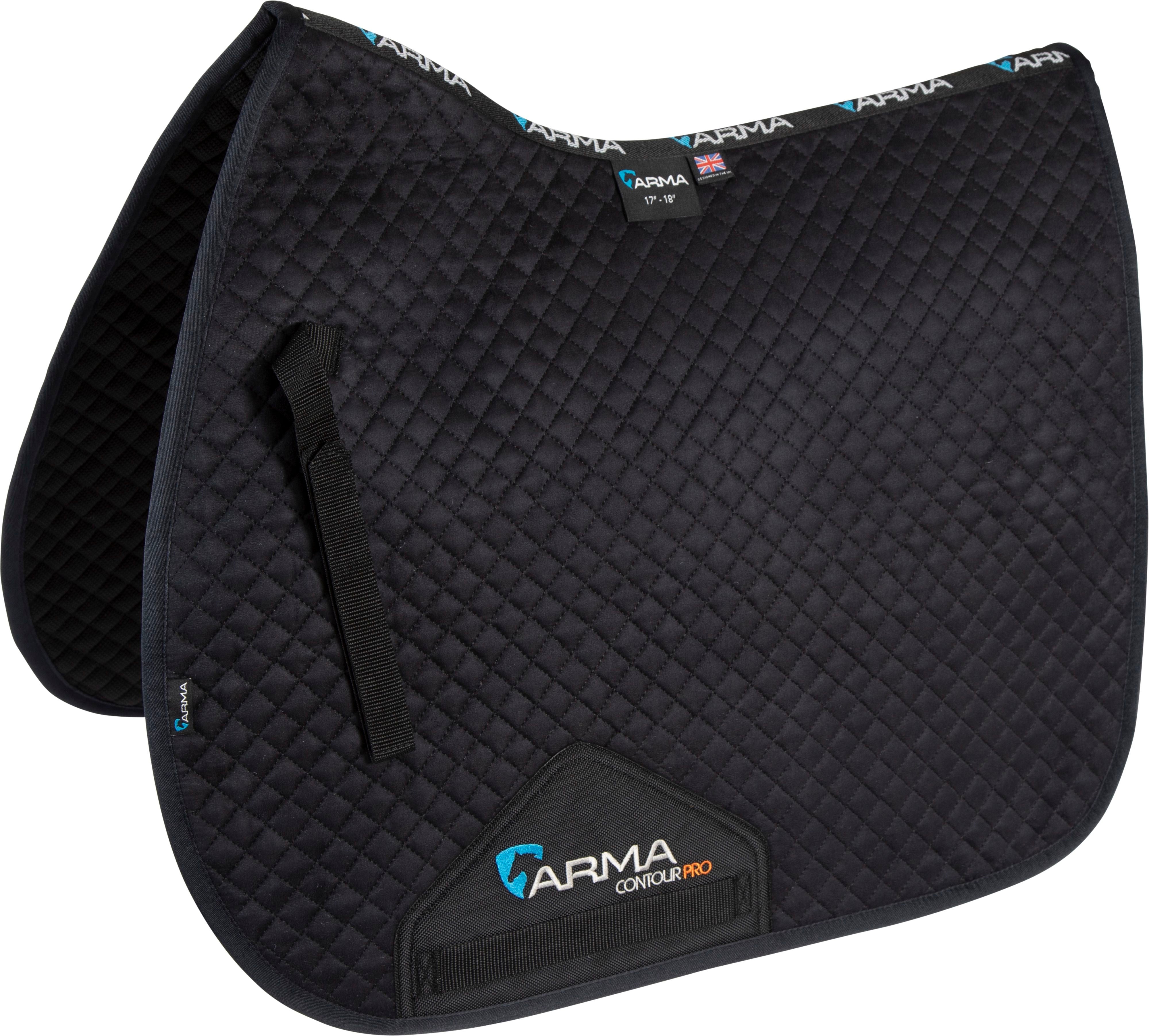 Shires Performance Suede Saddle Cloth Black / Full