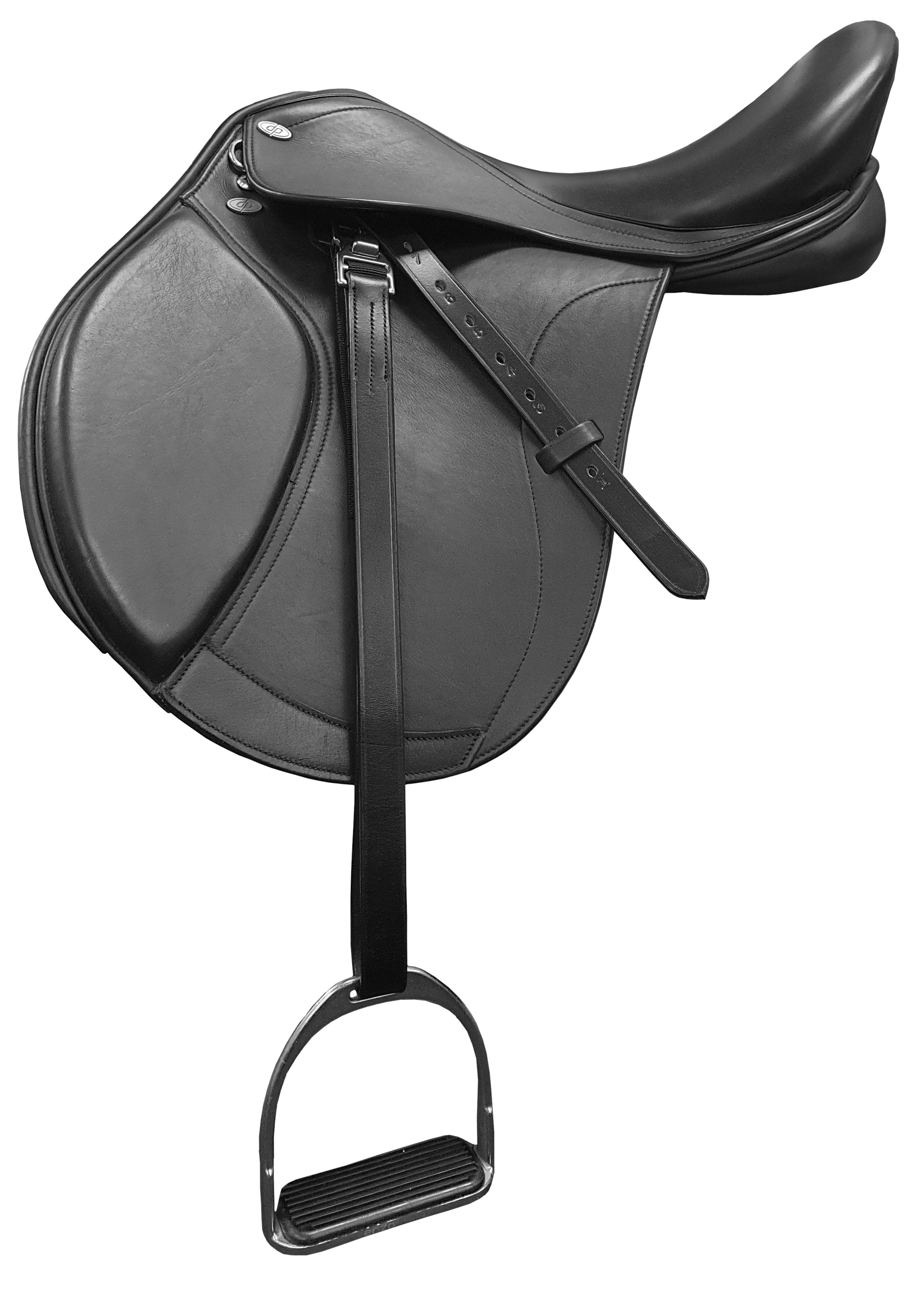 Shires Extension Stirrup Leathers Black / All