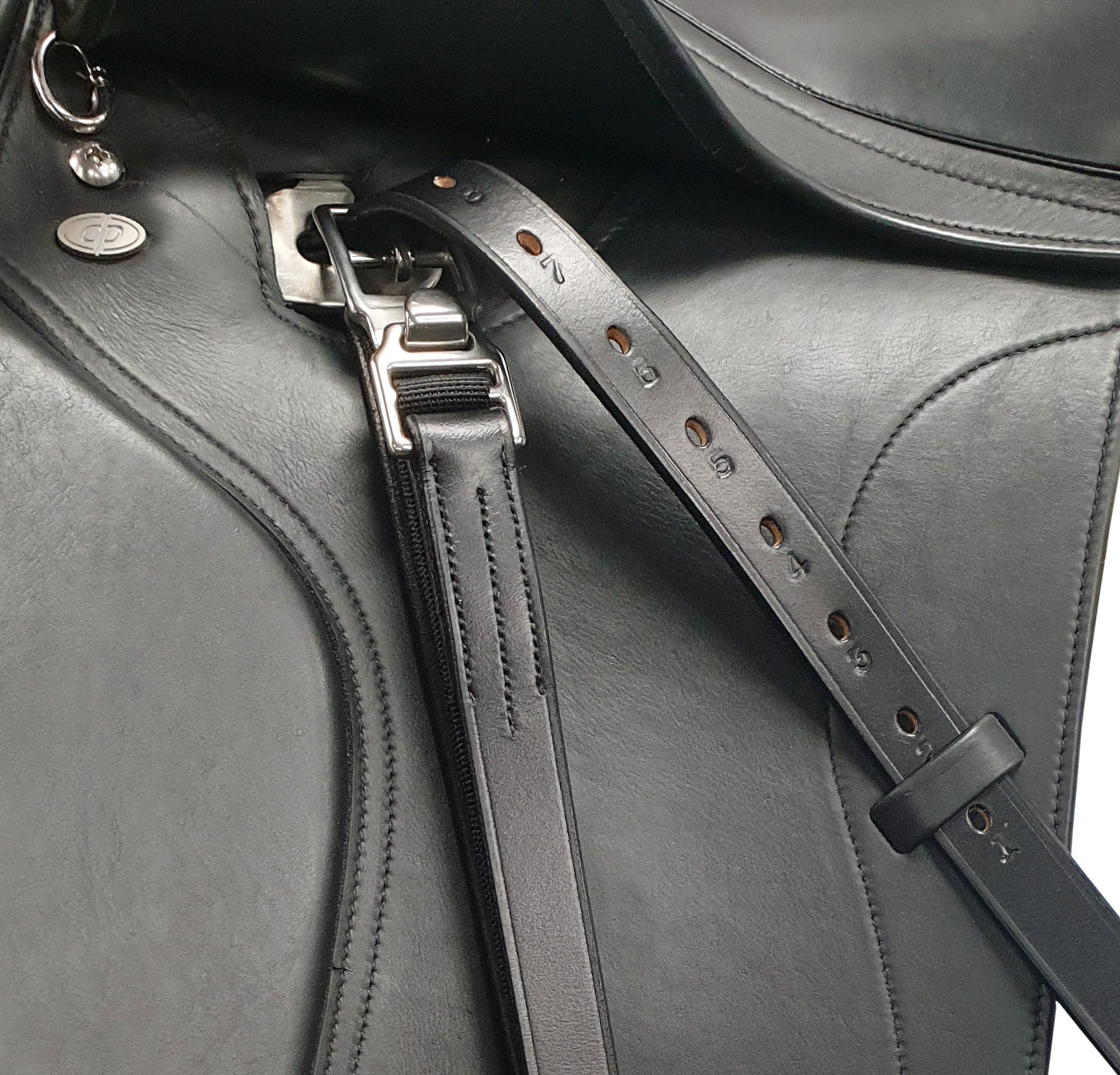 Shires Extension Stirrup Leathers Black / All