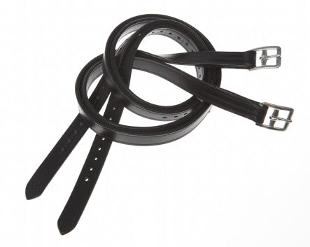Kieffer Stirrup Leathers Black / 150cm
