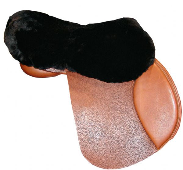 Enzo Sheepskin Seat Saver (Blk%