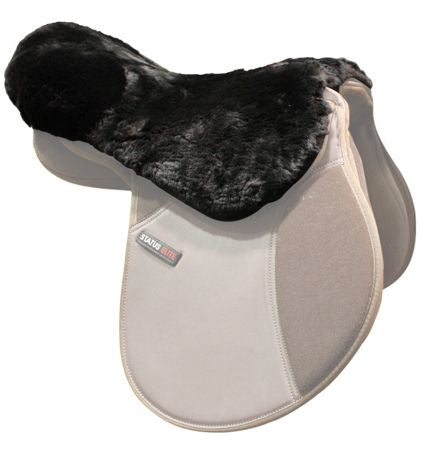 Enzo Sheepskin Seat Saver (Blk%