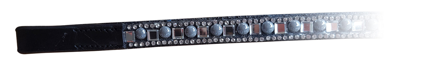 Enzo Charlotte Browband Black / Cob