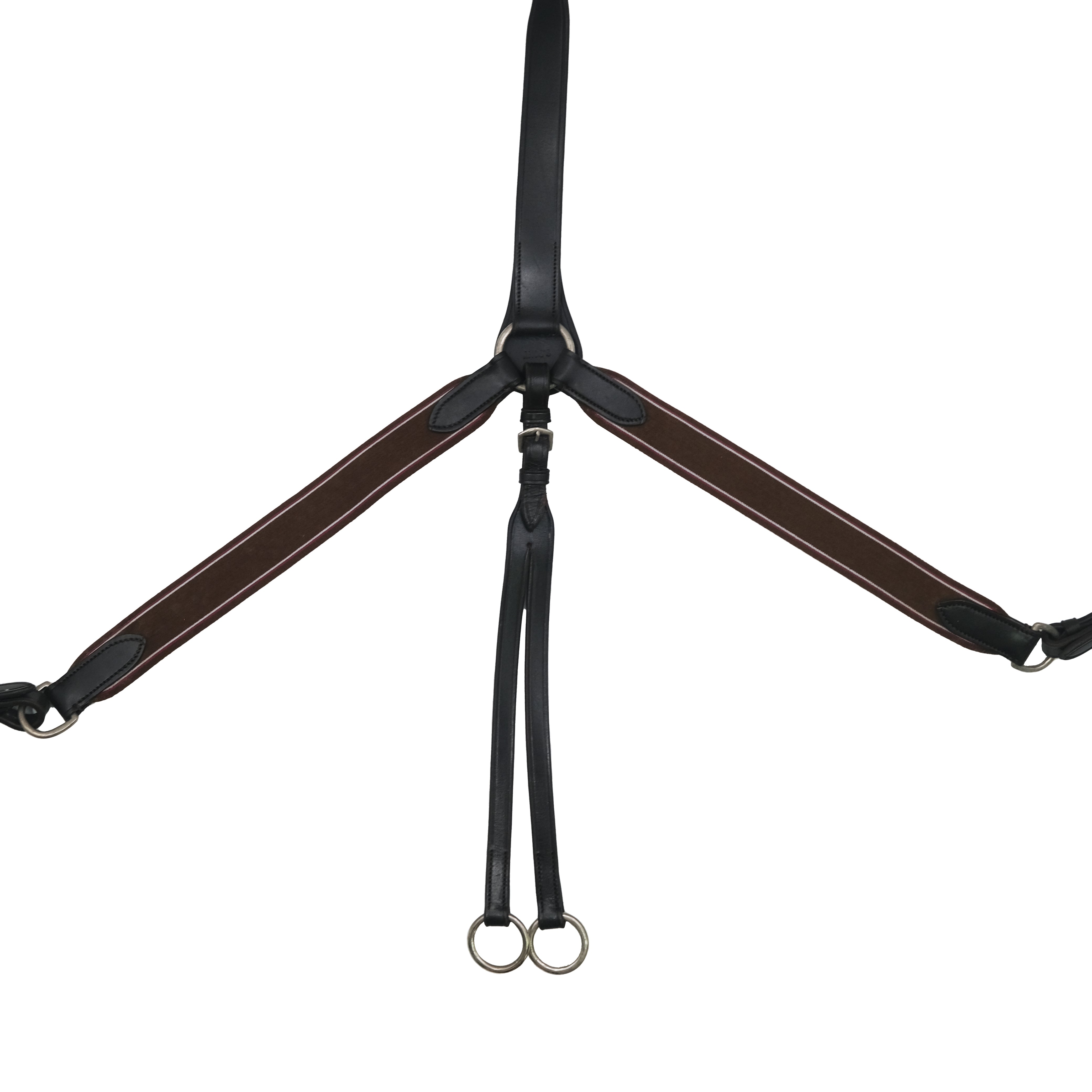 Enzo Y Shape Elastic Breastplate Black / X Full