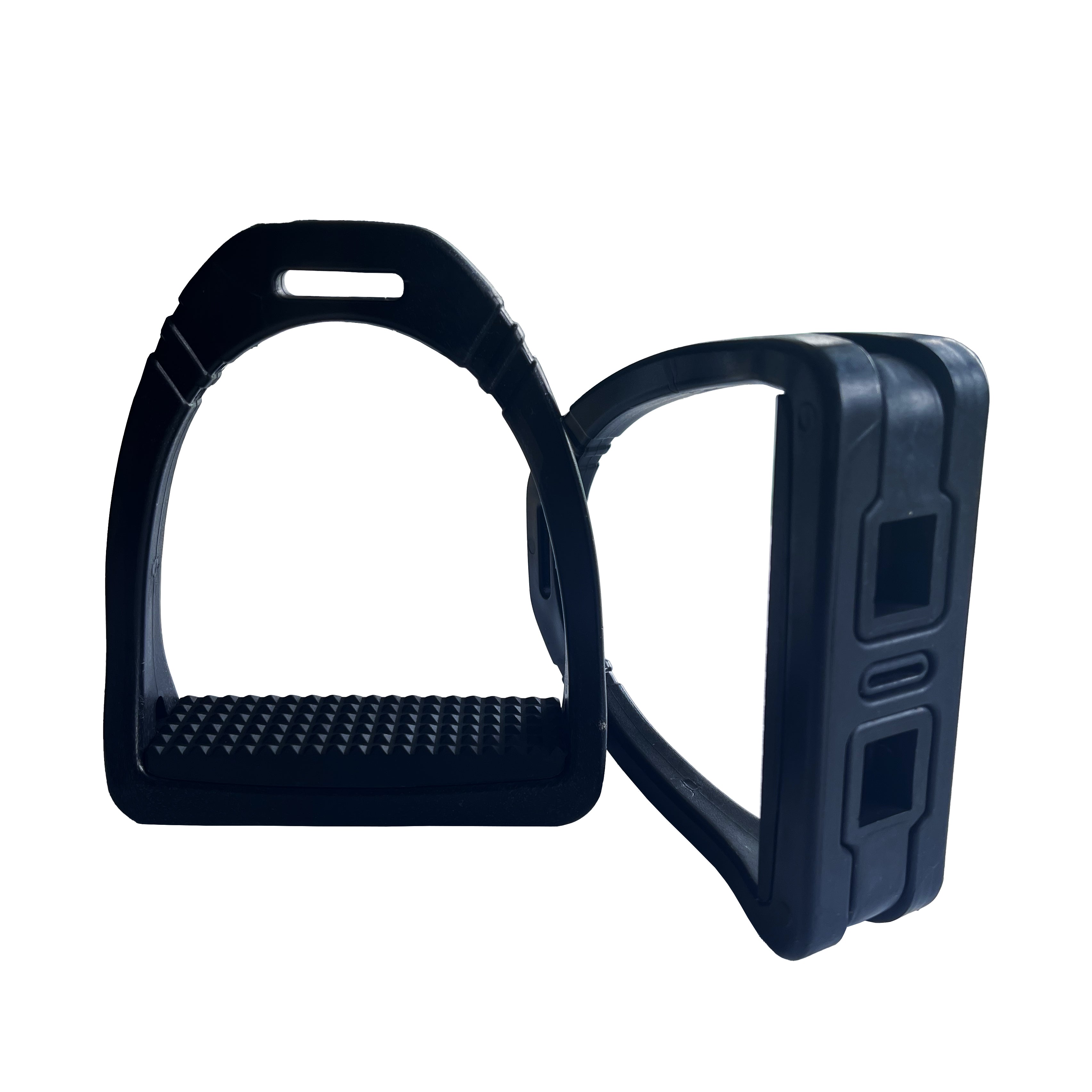 Enzo Nylon Stirrup w/Rubber Inser%