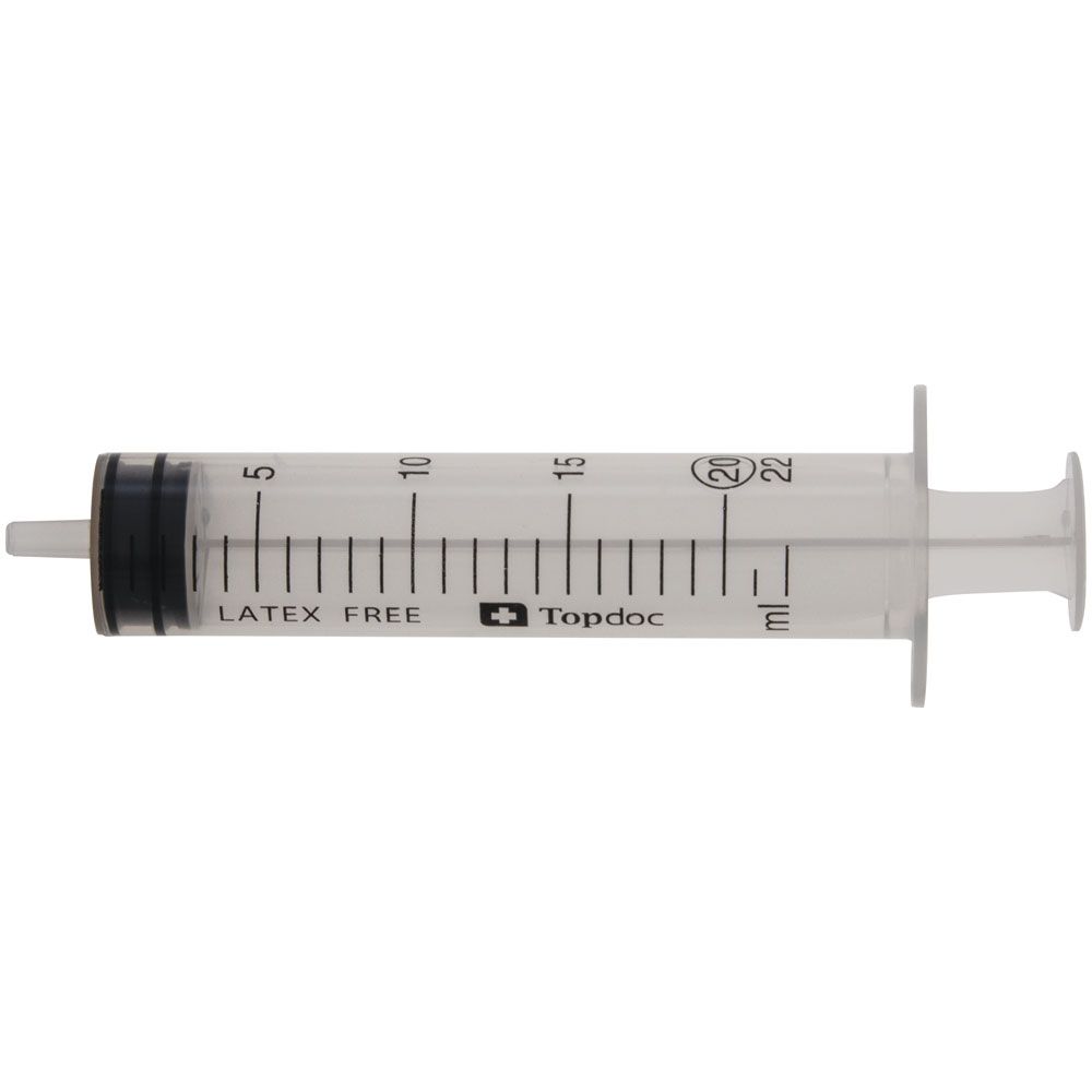 Shoof Syringe:Eccentric Luer Slip