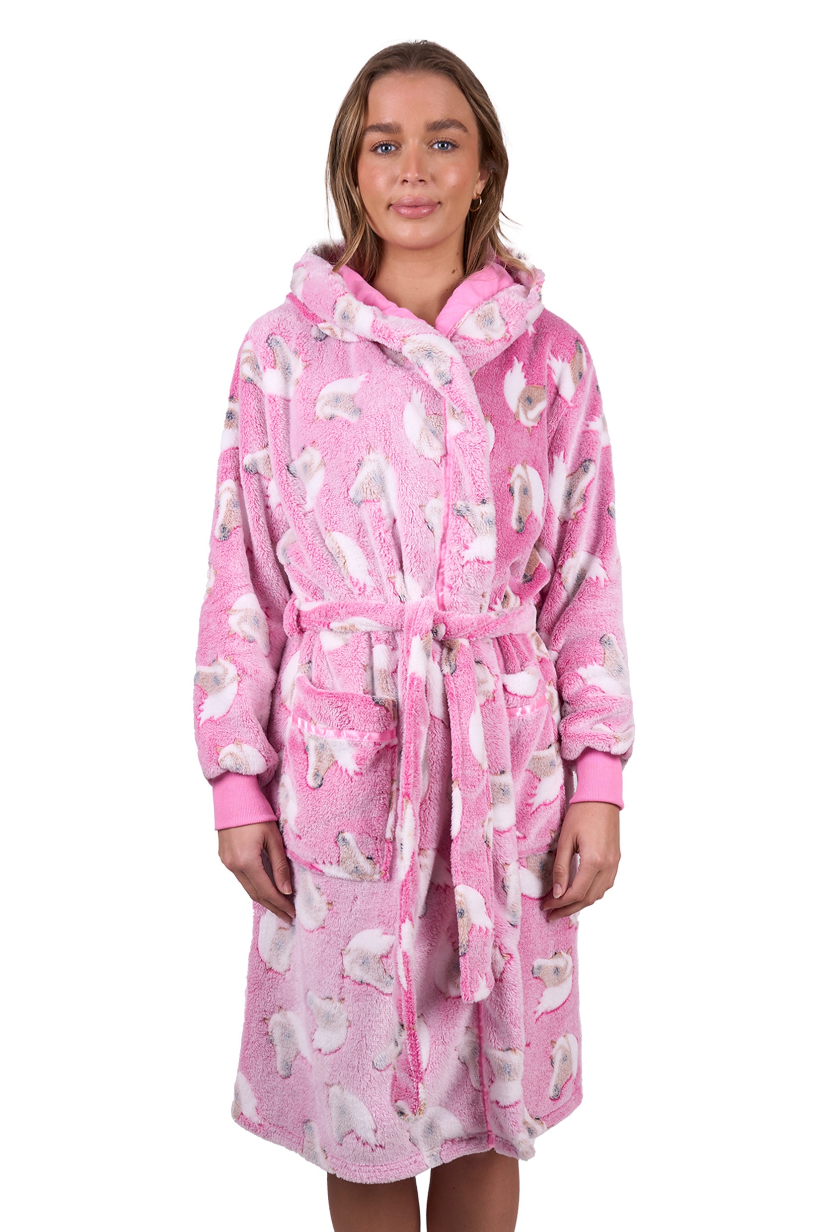 TC Live To Ride Dressing Gown Pink / Large